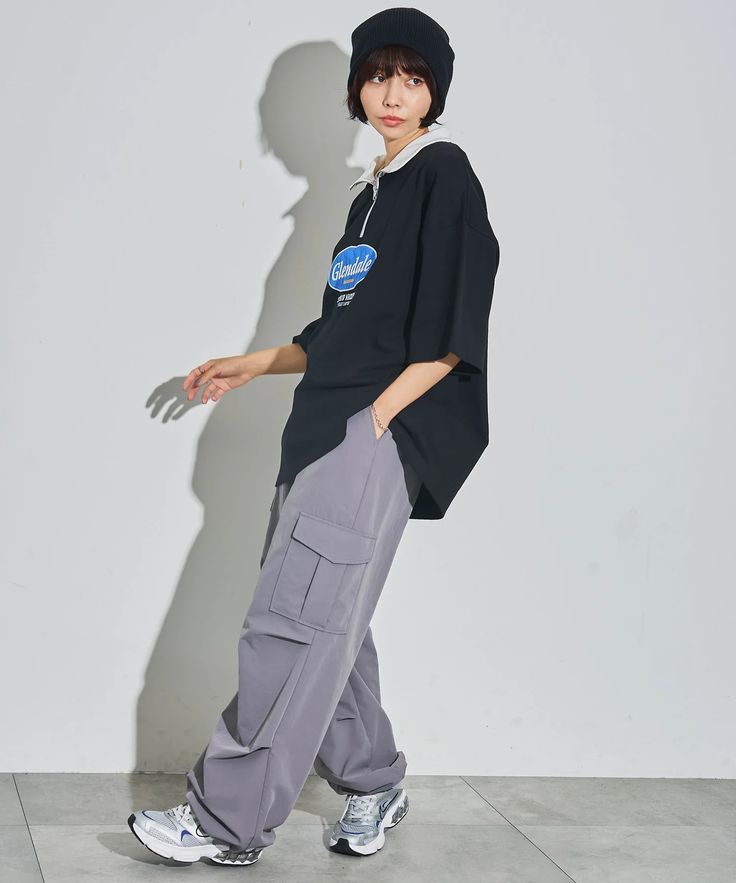 ヘビーウエイトサークルロゴハーフZIPT（S） - Image 38