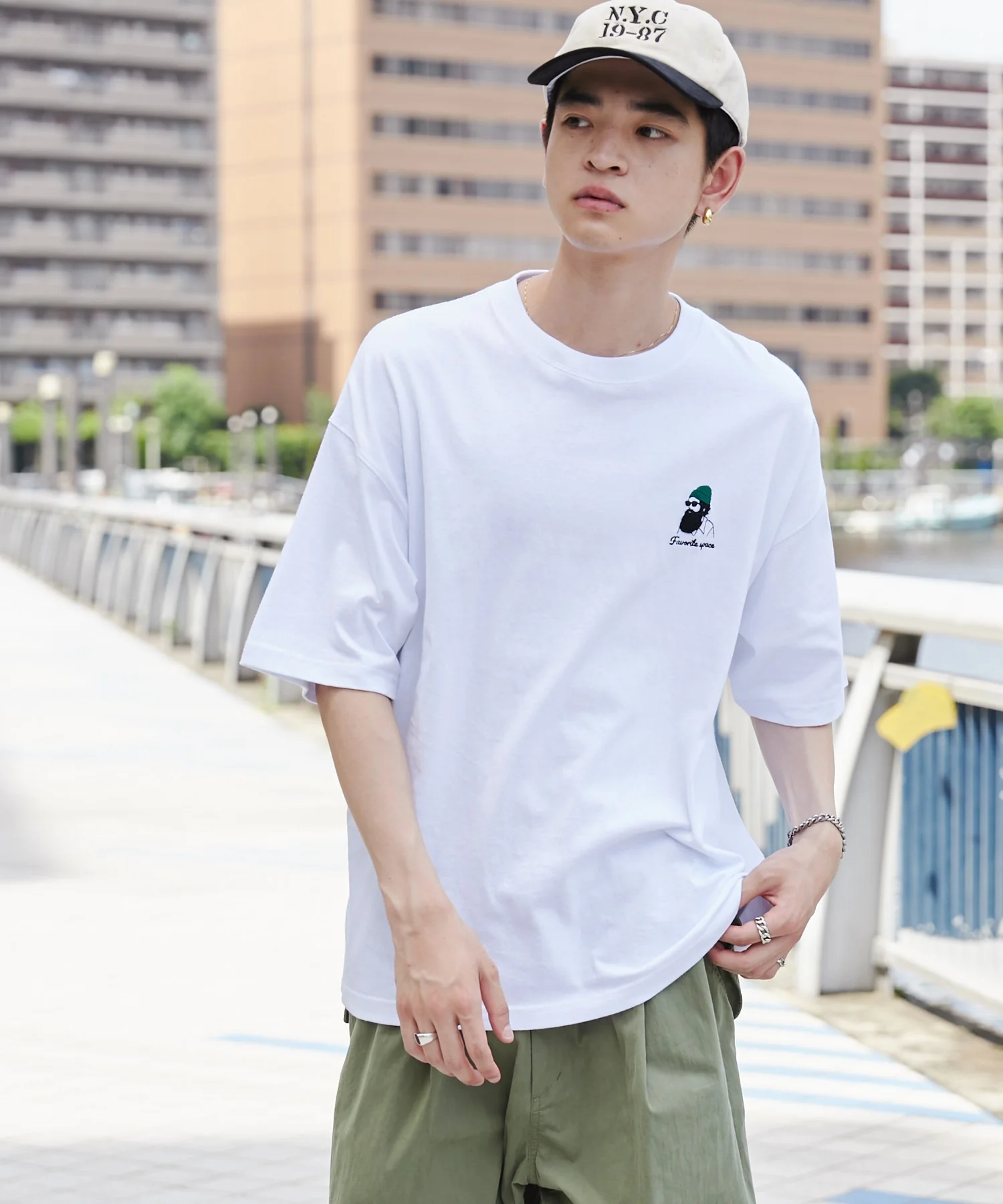 ヒゲサガラ刺繍Tシャツ - Image 12