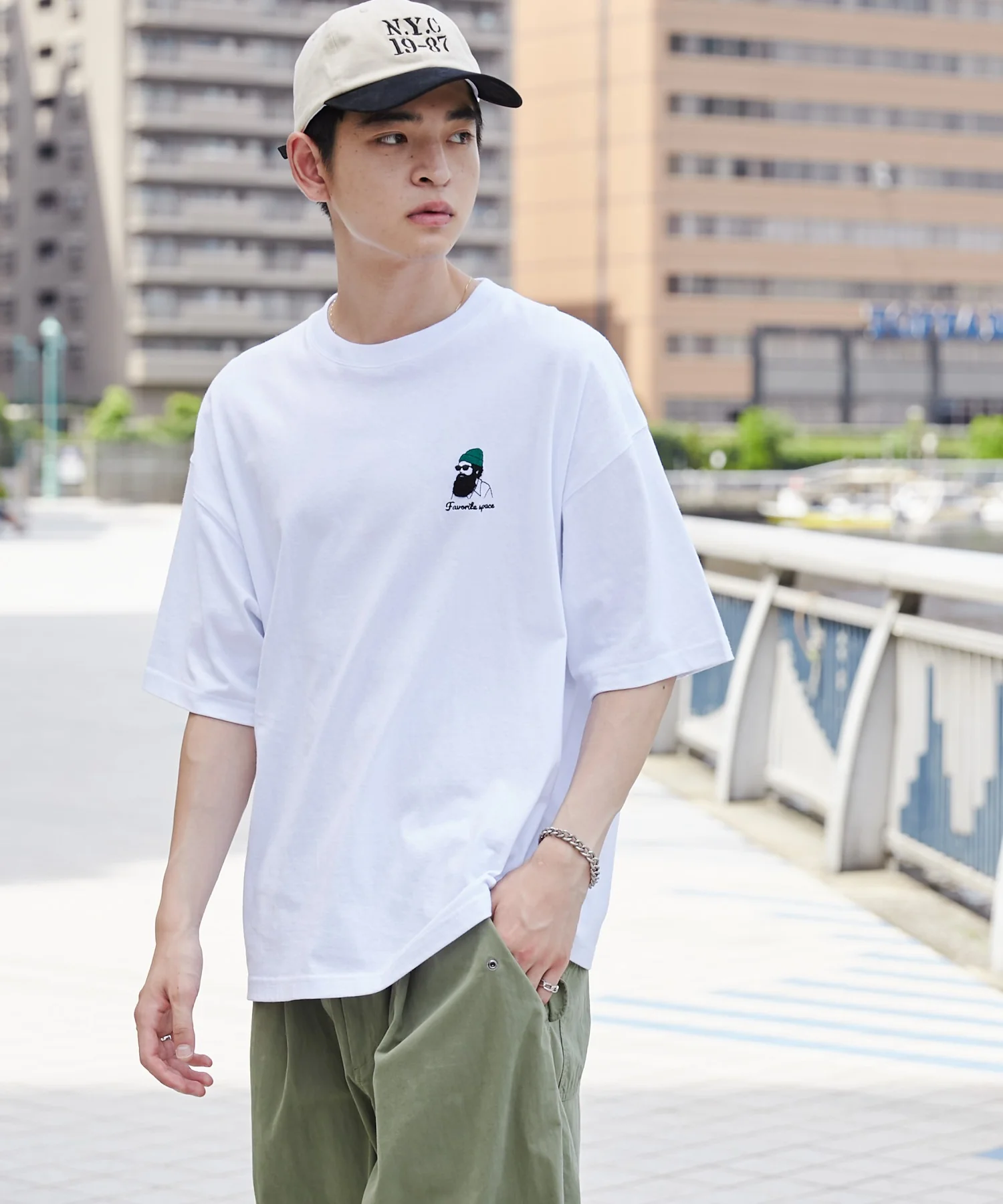 ヒゲサガラ刺繍Tシャツ - Image 13