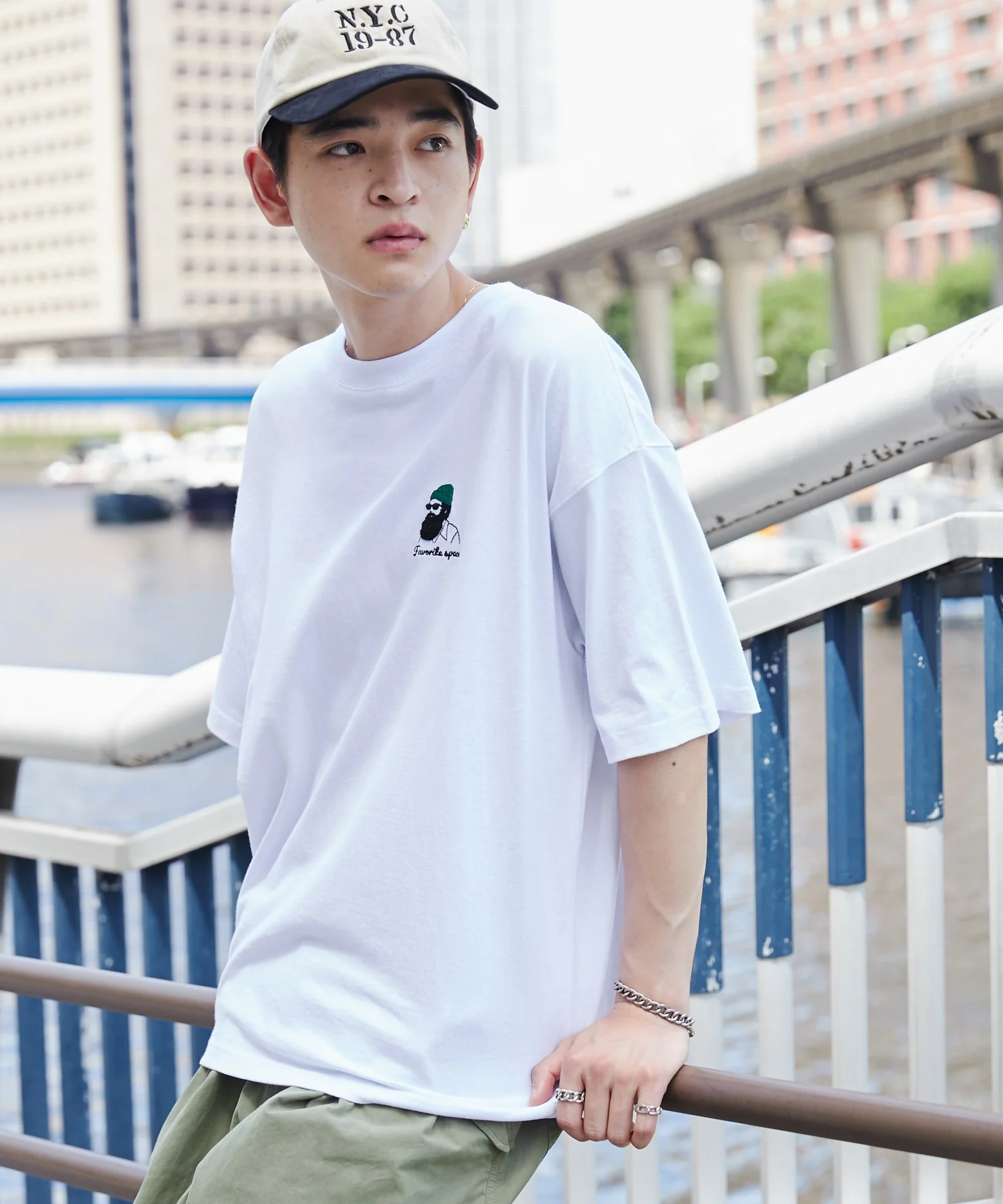 ヒゲサガラ刺繍Tシャツ - Image 14
