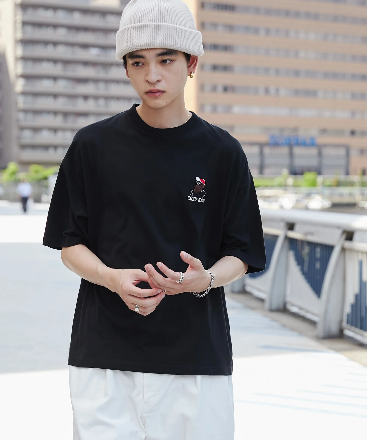 ヒゲサガラ刺繍Tシャツ - Image 17