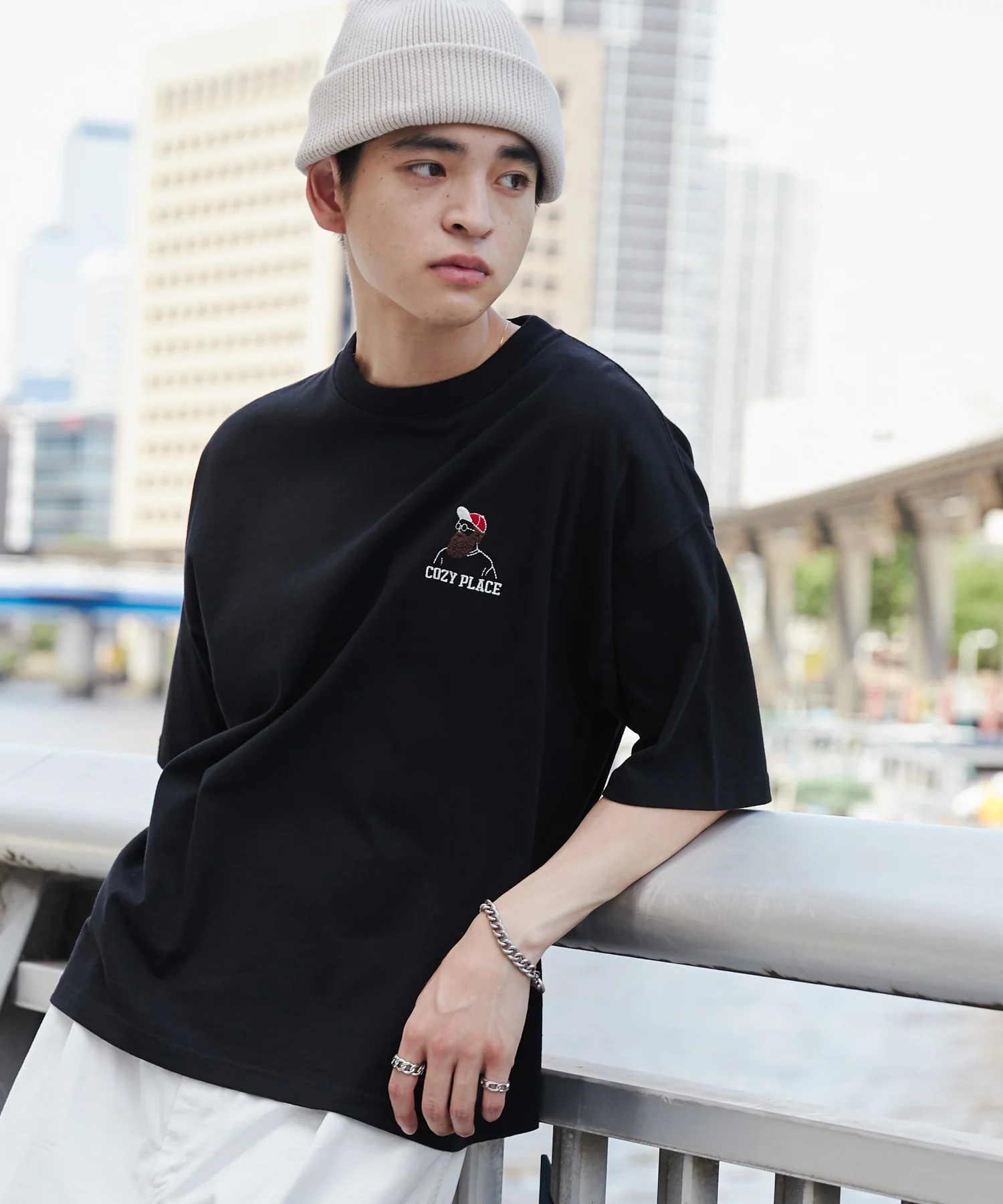 ヒゲサガラ刺繍Tシャツ - Image 18
