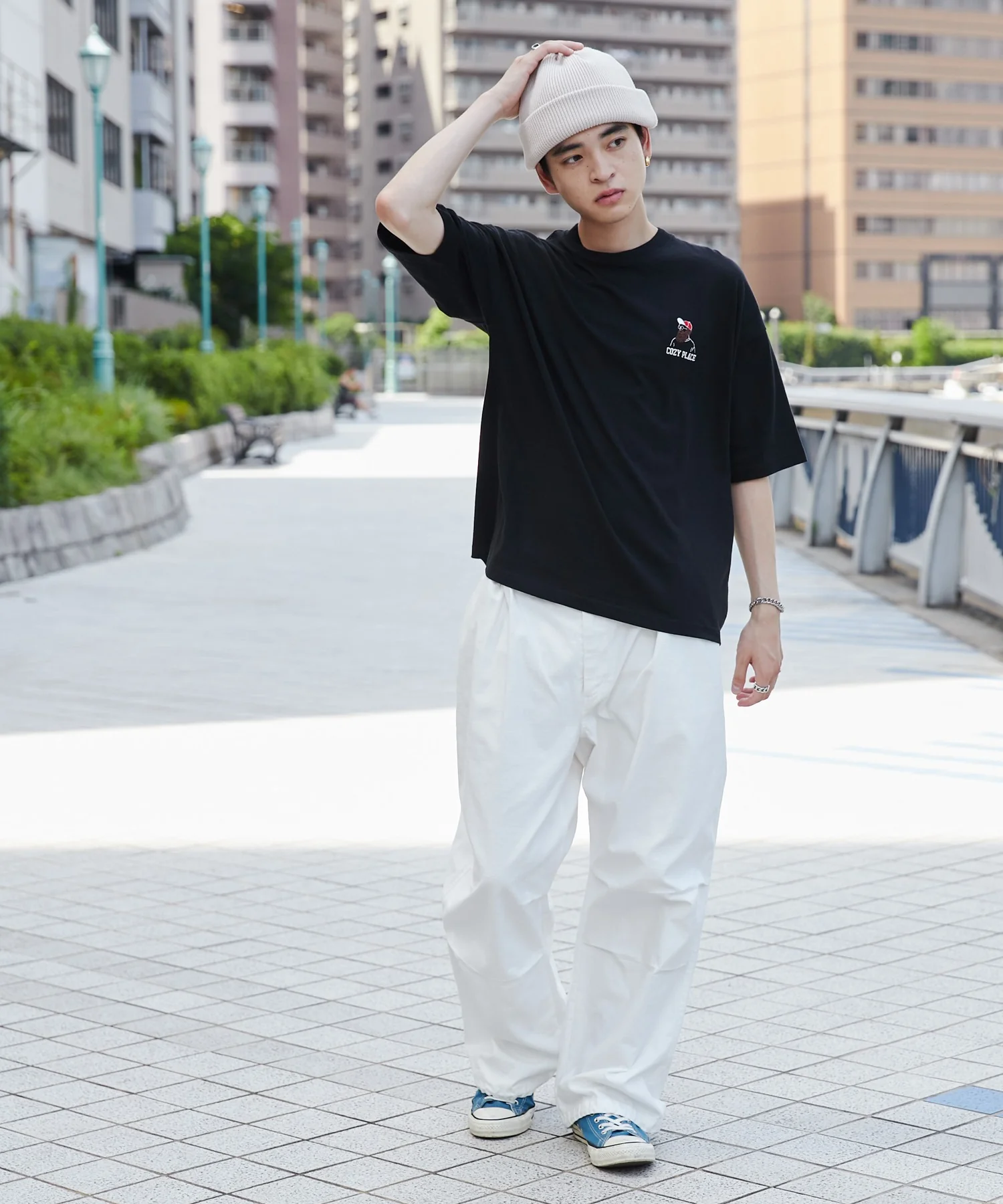 ヒゲサガラ刺繍Tシャツ - Image 20