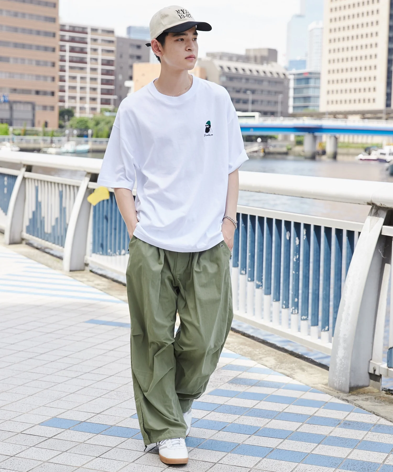 ヒゲサガラ刺繍Tシャツ - Image 5