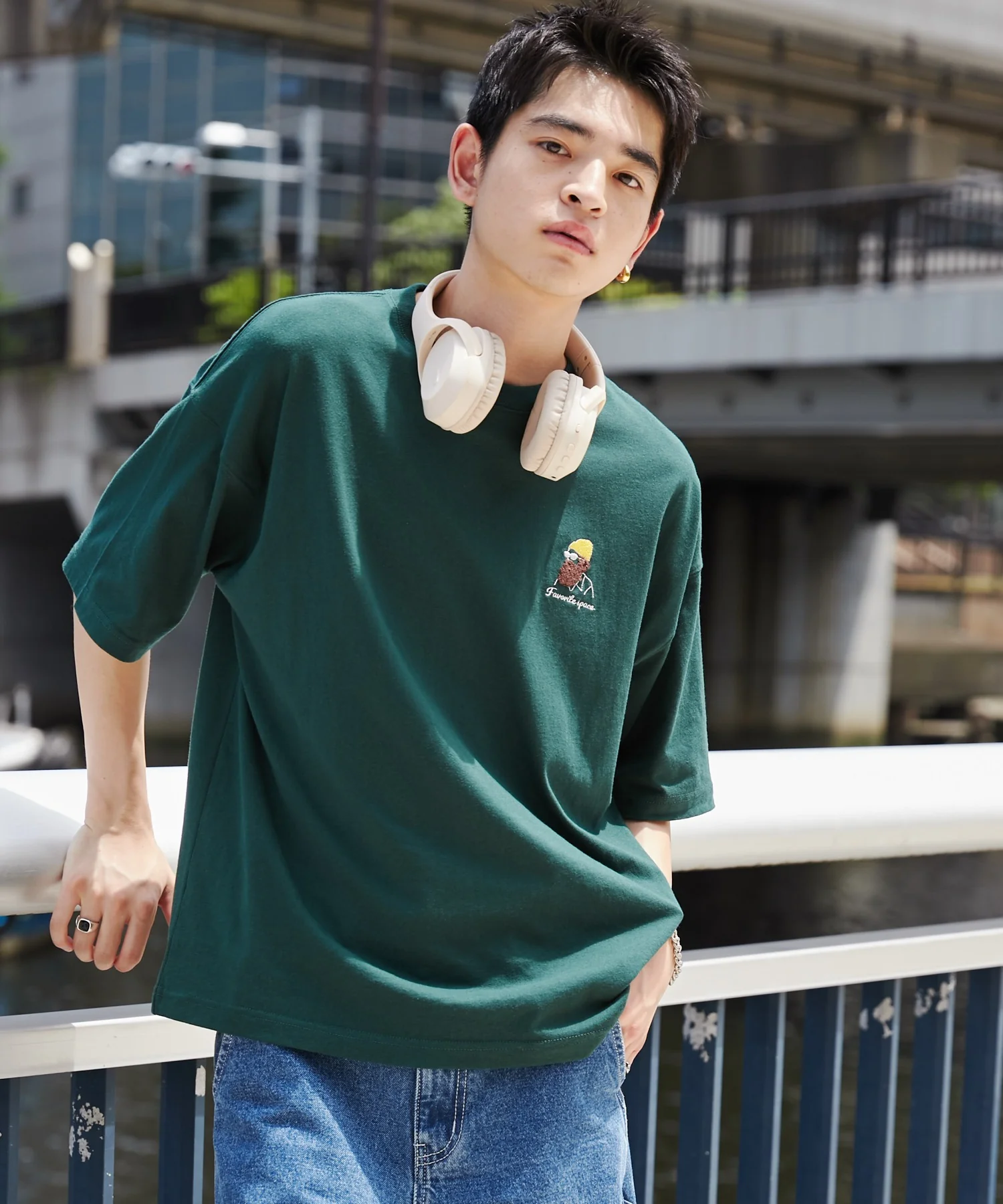 ヒゲサガラ刺繍Tシャツ - Image 7