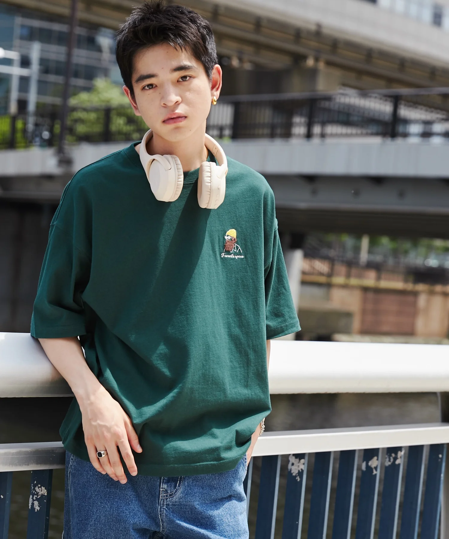 ヒゲサガラ刺繍Tシャツ - Image 8
