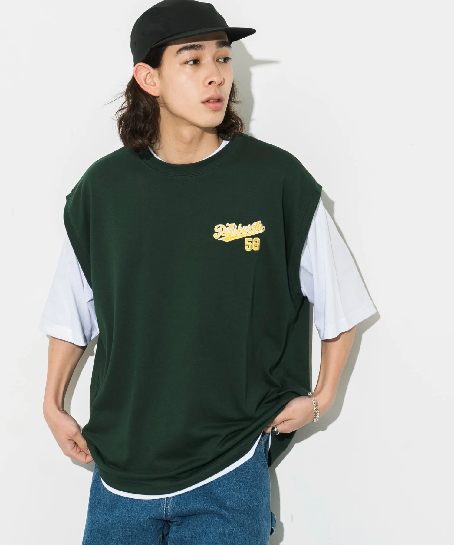 アンサンブルスウェットベストT（S） - Image 3