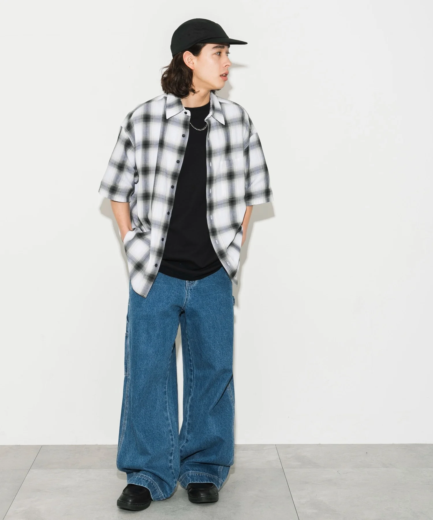 オンブレチェックシャツ（S） - Image 10