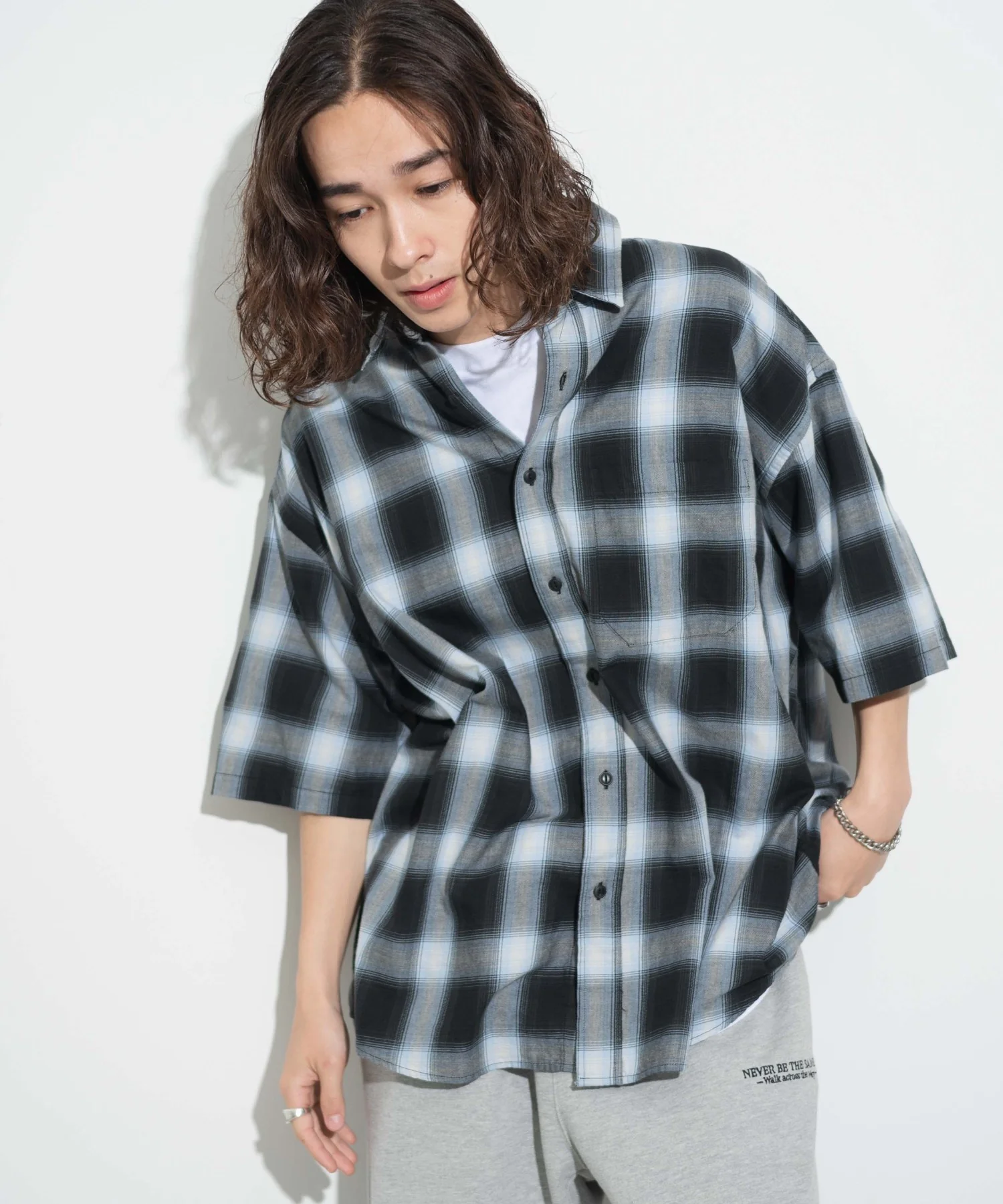 オンブレチェックシャツ（S） - Image 17