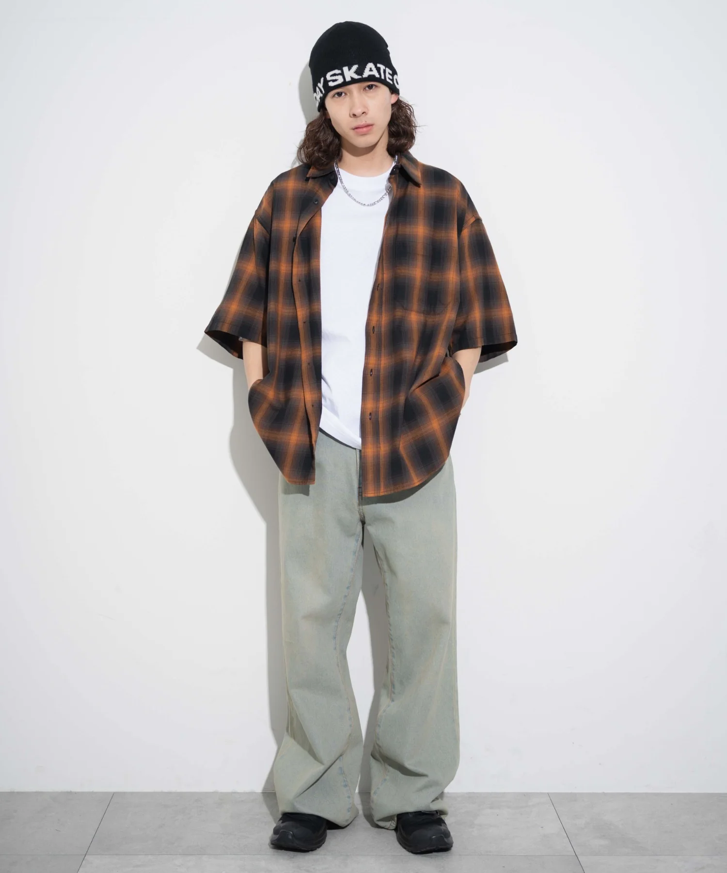 オンブレチェックシャツ（S） - Image 24
