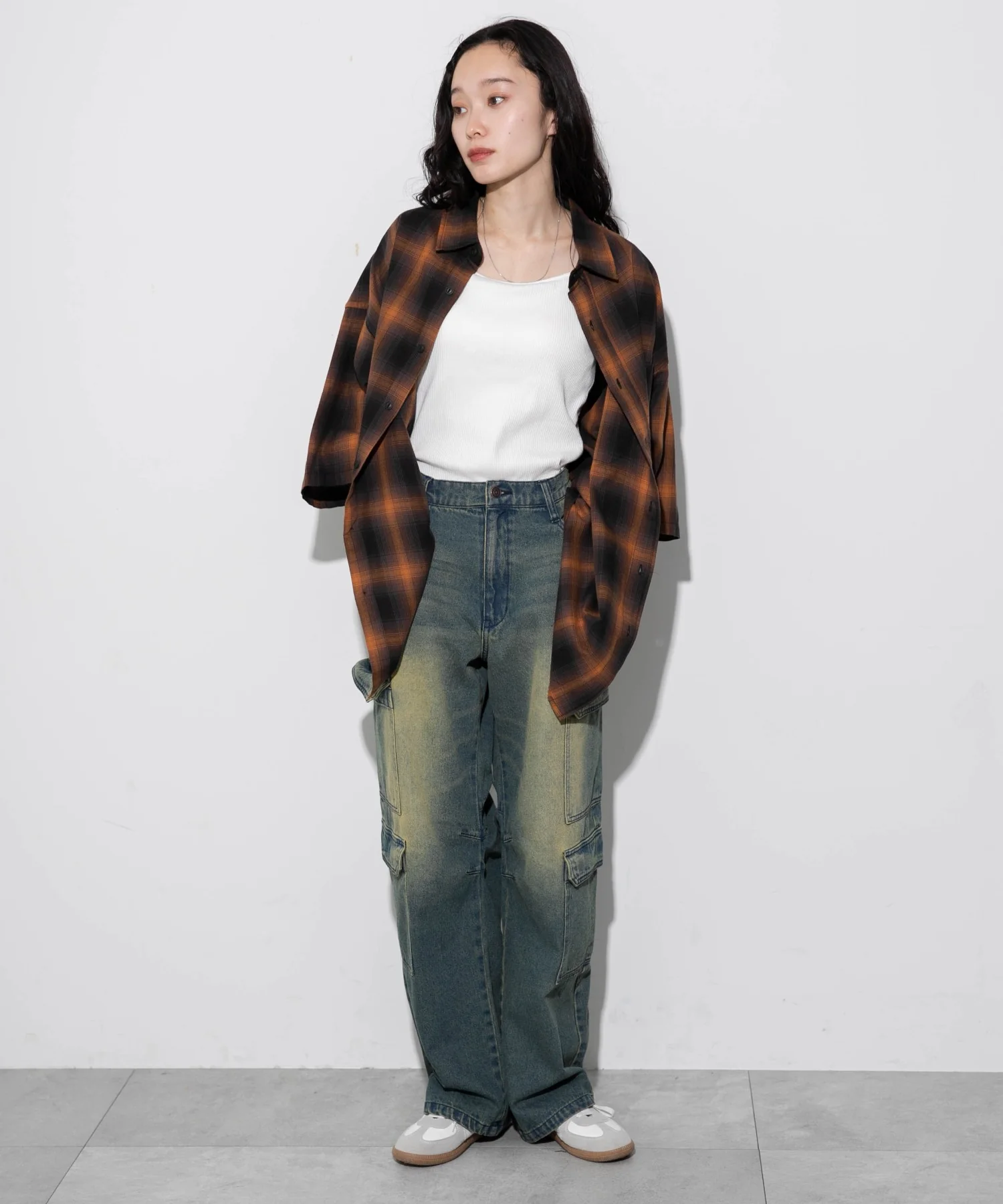 オンブレチェックシャツ（S） - Image 27