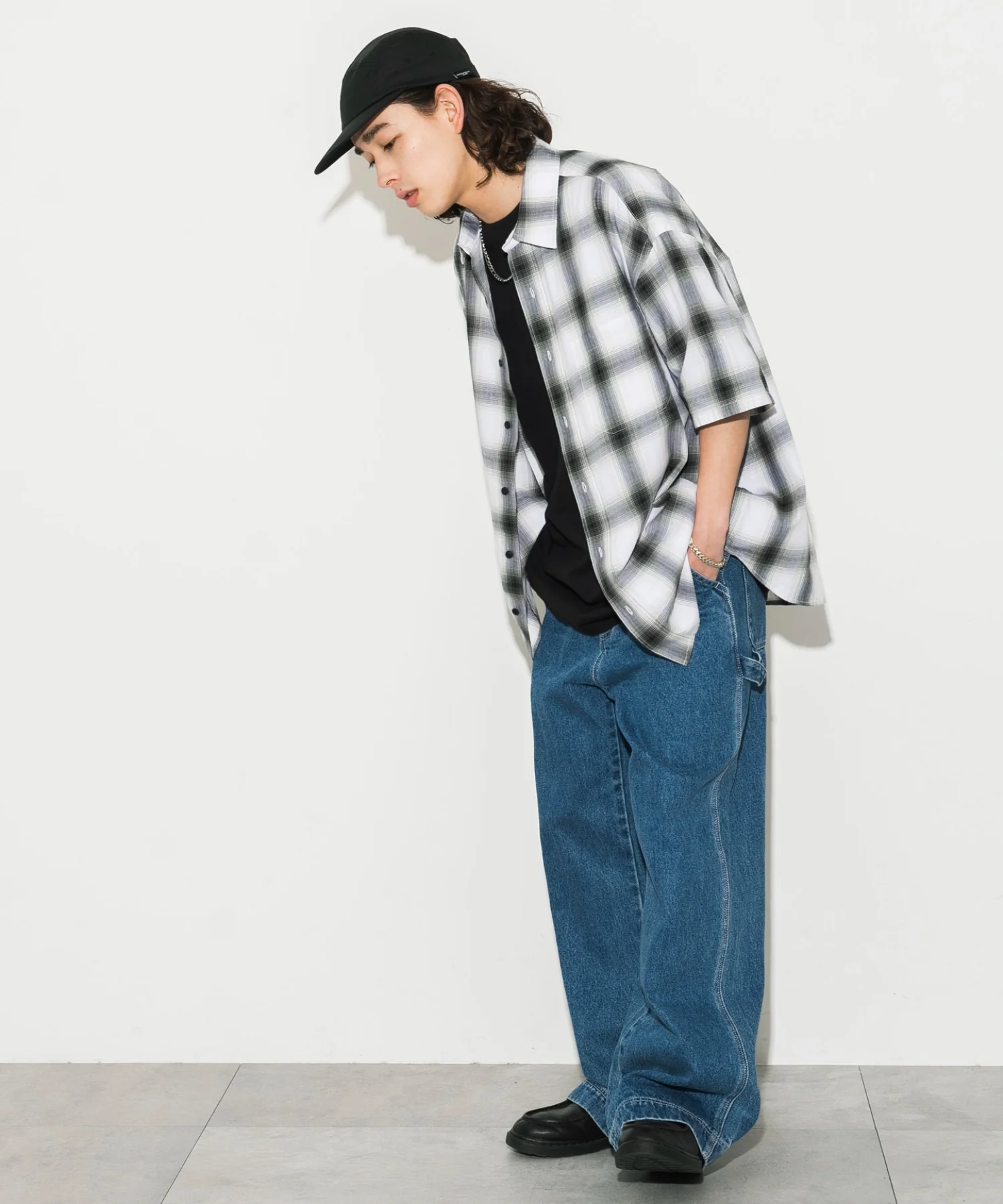 オンブレチェックシャツ（S） - Image 34
