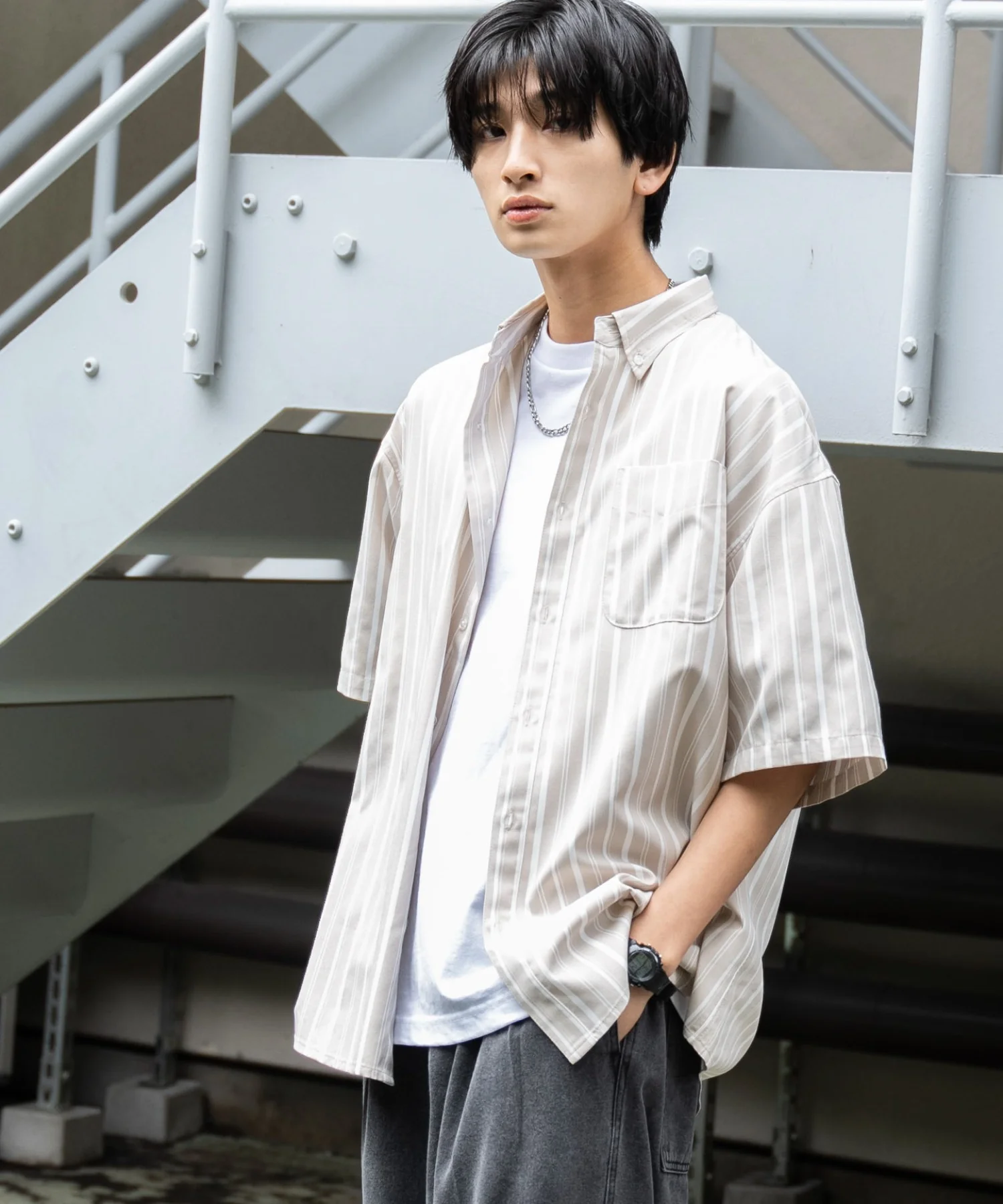 イージーケアオックスフォードシャツ（S） - Image 17