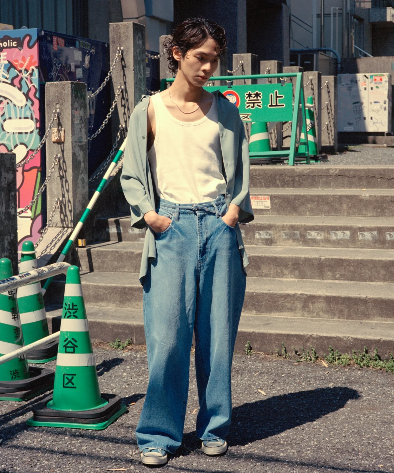 リブタンクトップ - Image 4