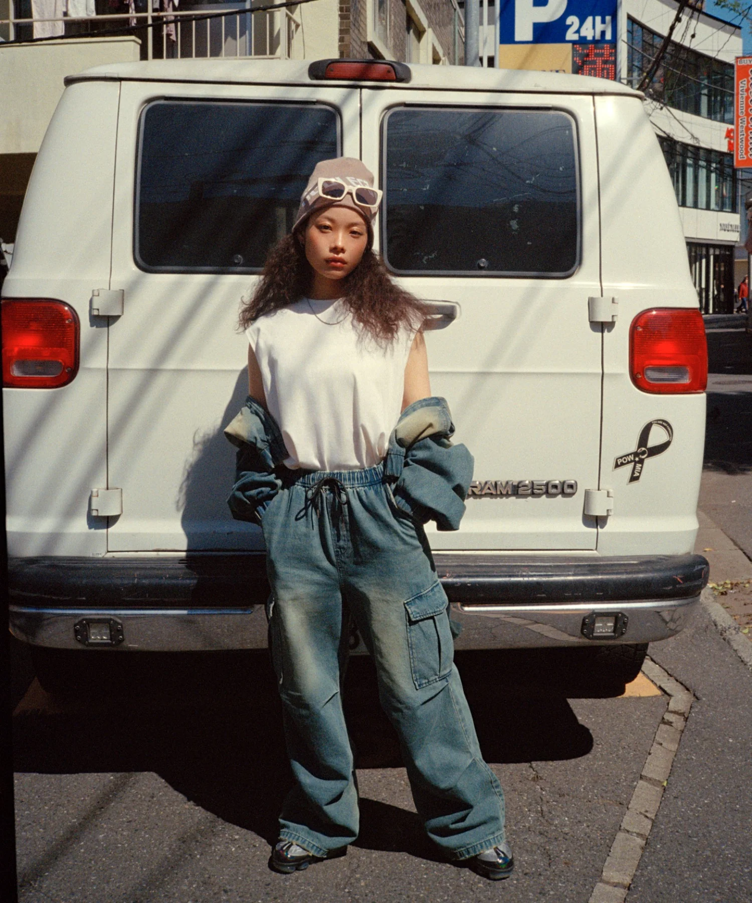 スリーブレスコットンT - Image 7