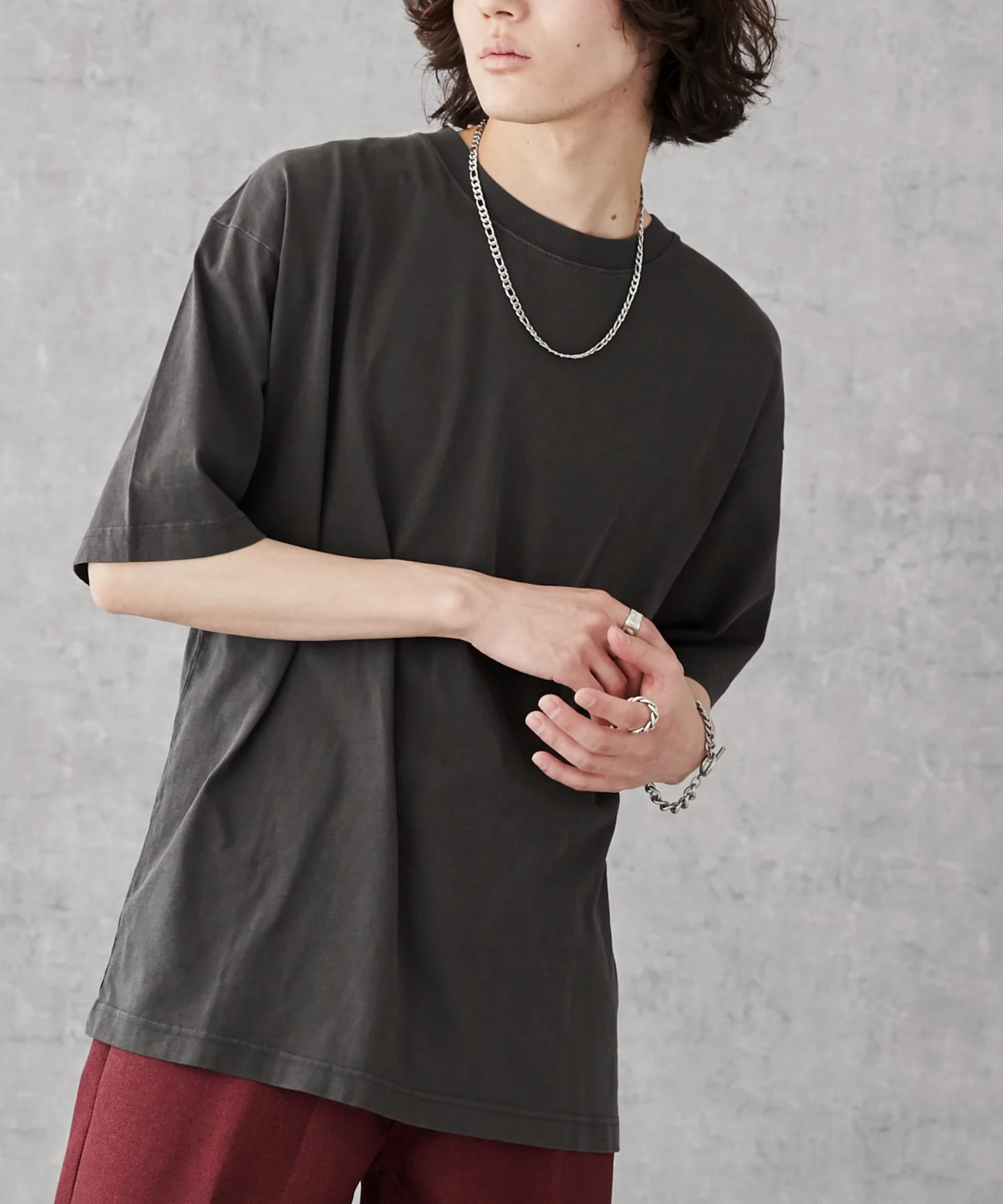 リラックスフィットコットンT - Image 10