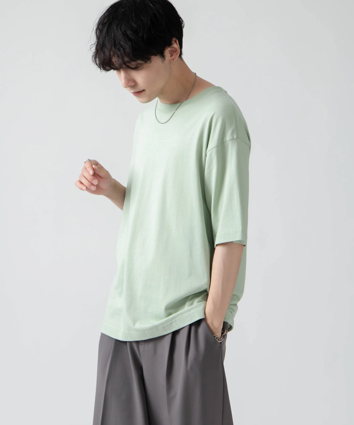リラックスフィットコットンT - Image 58