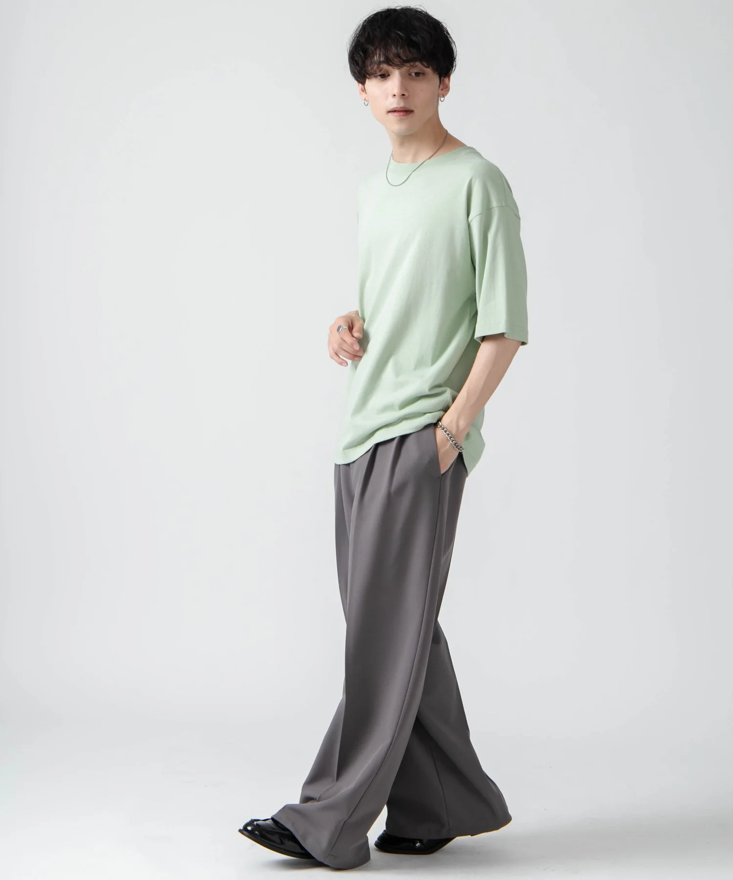リラックスフィットコットンT - Image 59