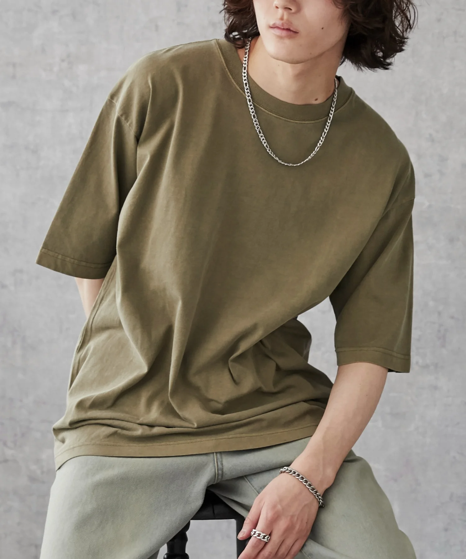 リラックスフィットコットンT - Image 8