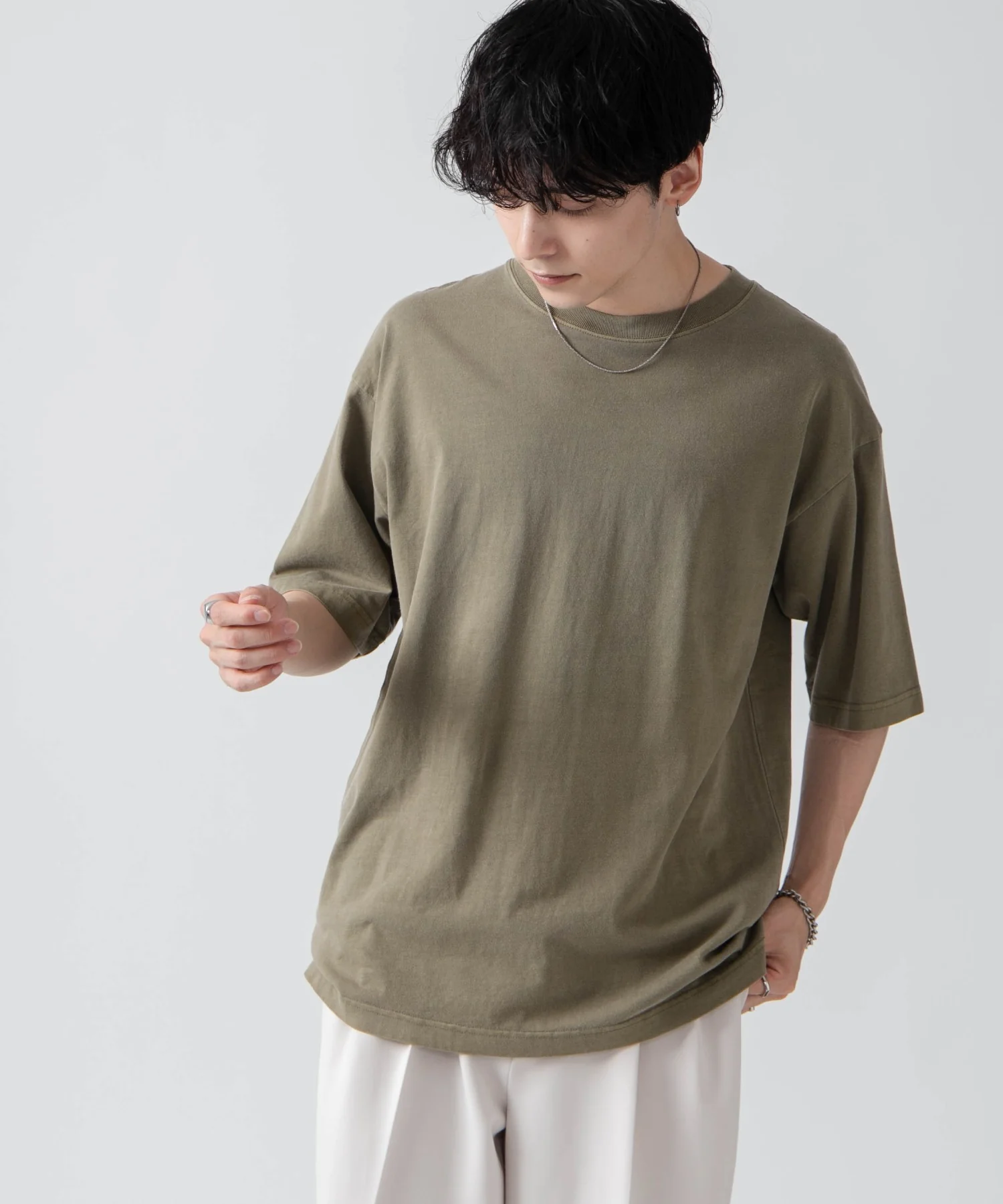リラックスフィットコットンT - Image 80