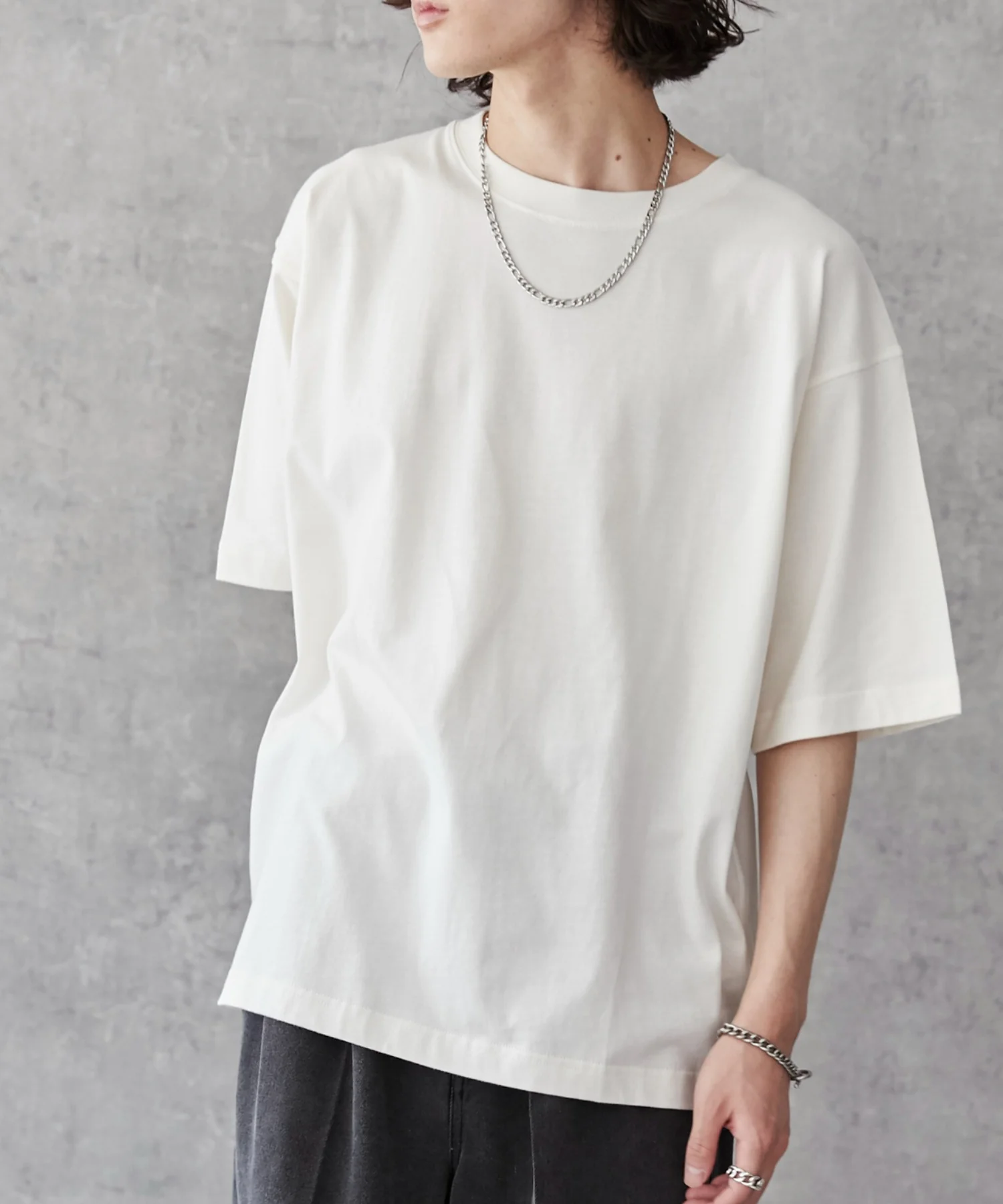 リラックスフィットコットンT - Image 9