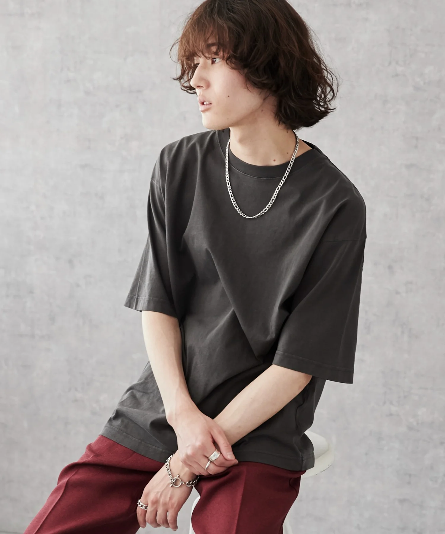 リラックスフィットコットンT - Image 97
