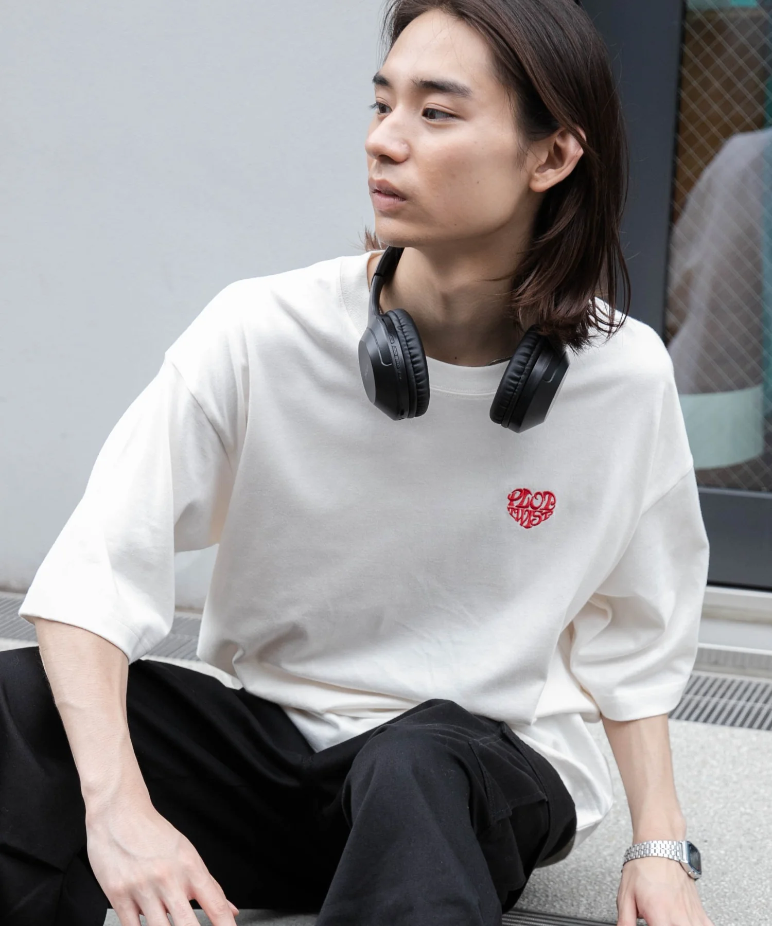 リラックスフィットワンポイントT（S） - Image 9