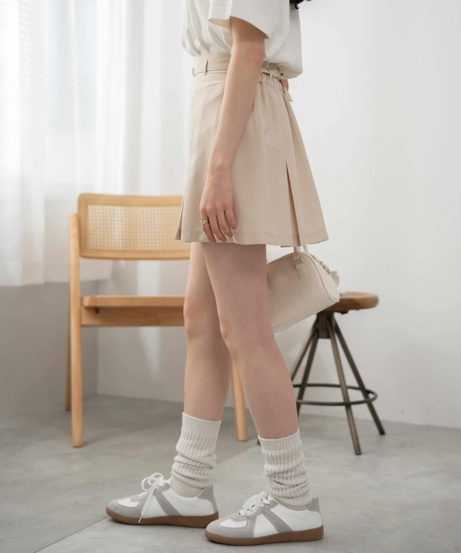 リネンライクプリーツミニスカパン - Image 15