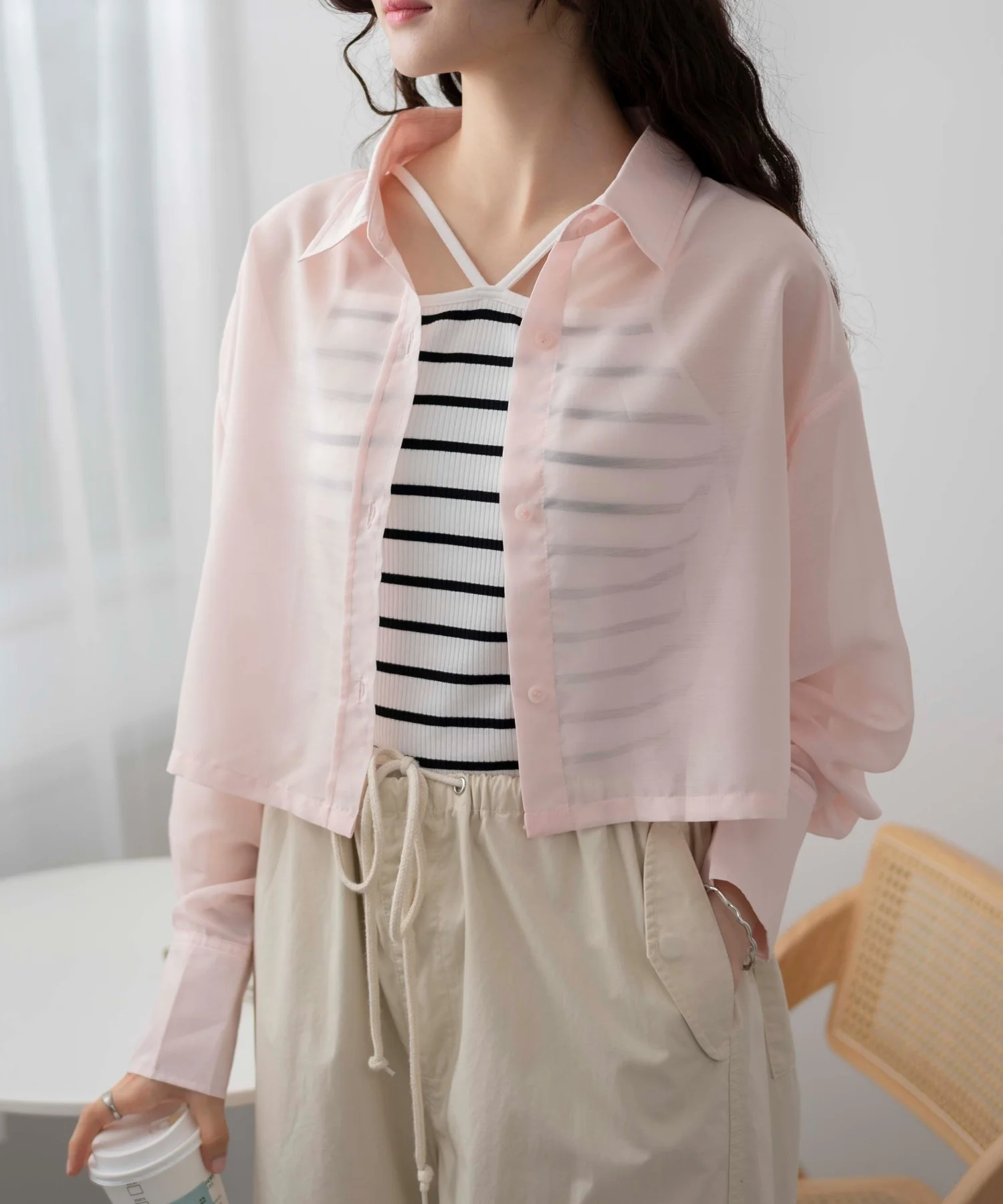 シアーショートシャツ - Image 16