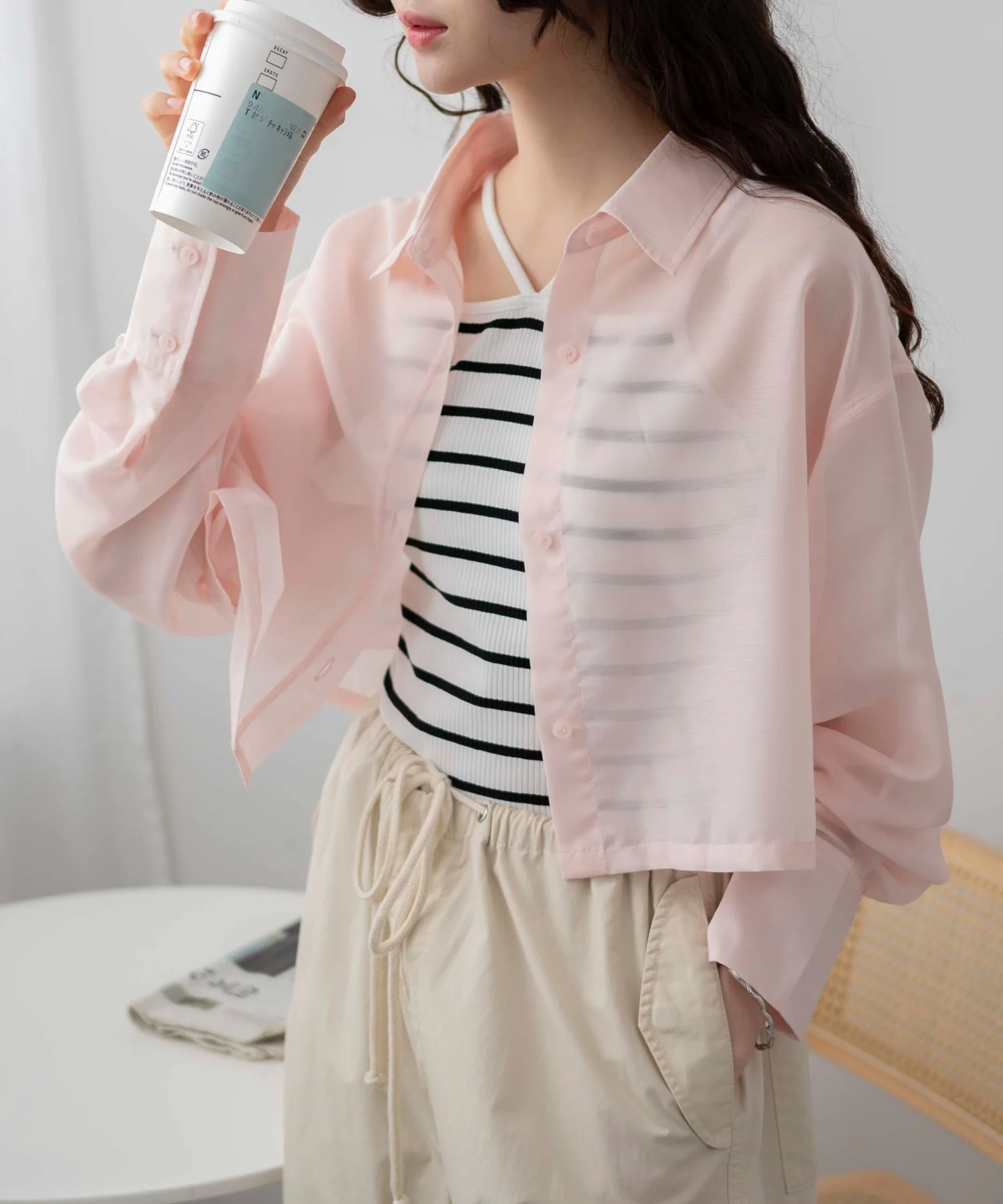 シアーショートシャツ - Image 18
