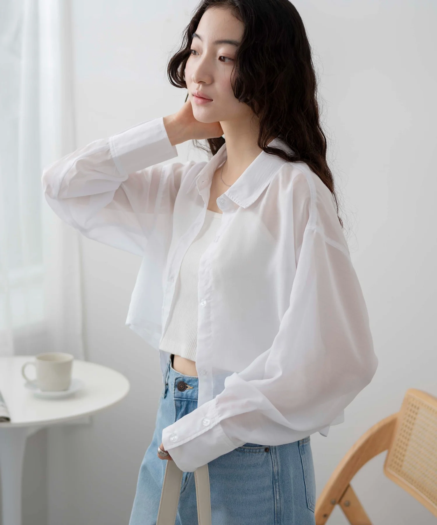 シアーショートシャツ - Image 23