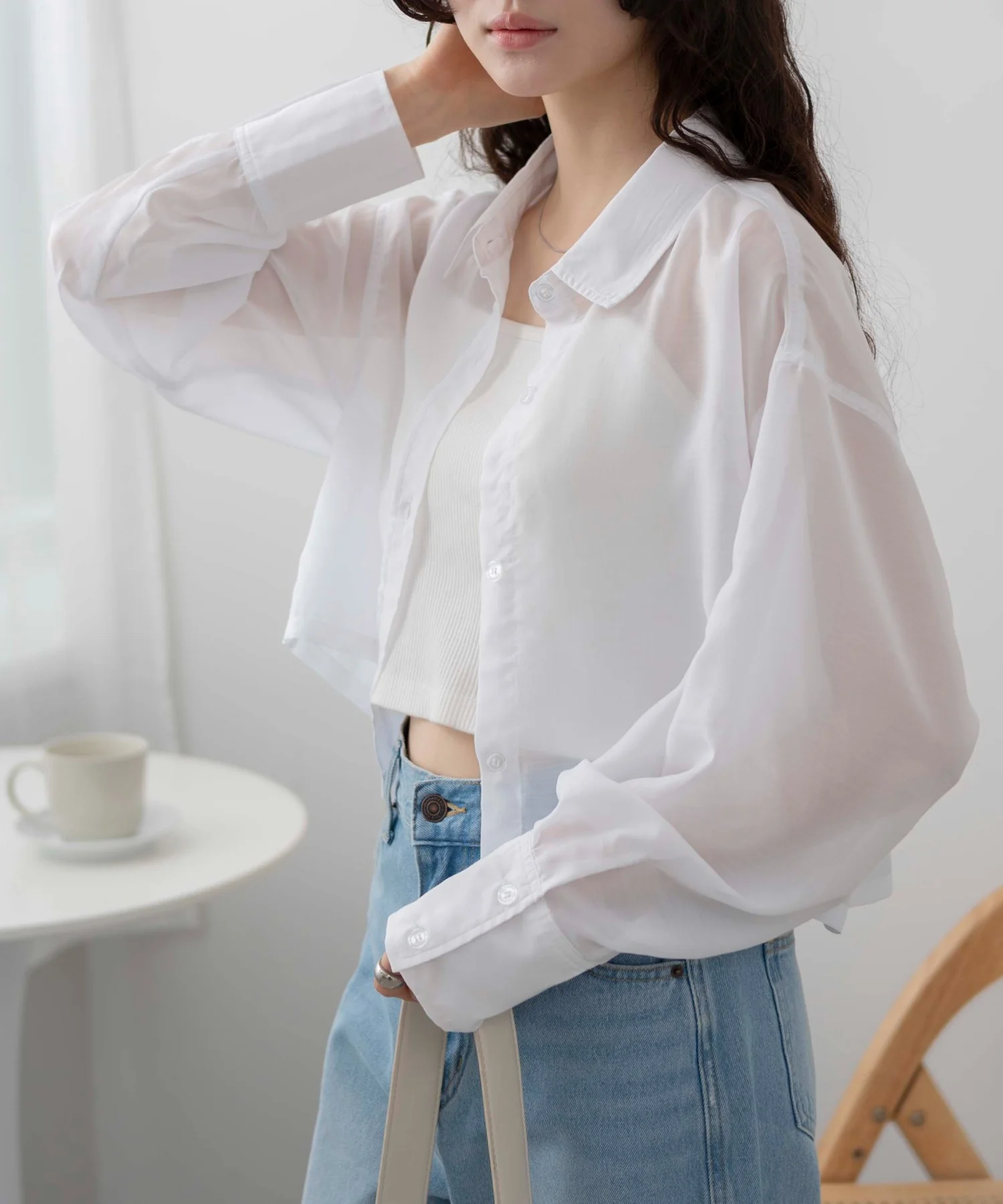 シアーショートシャツ - Image 24
