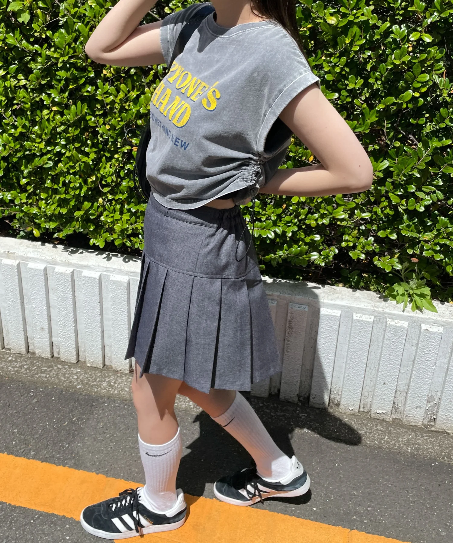 ヴィンテージウォッシュドロストデザインT - Image 18
