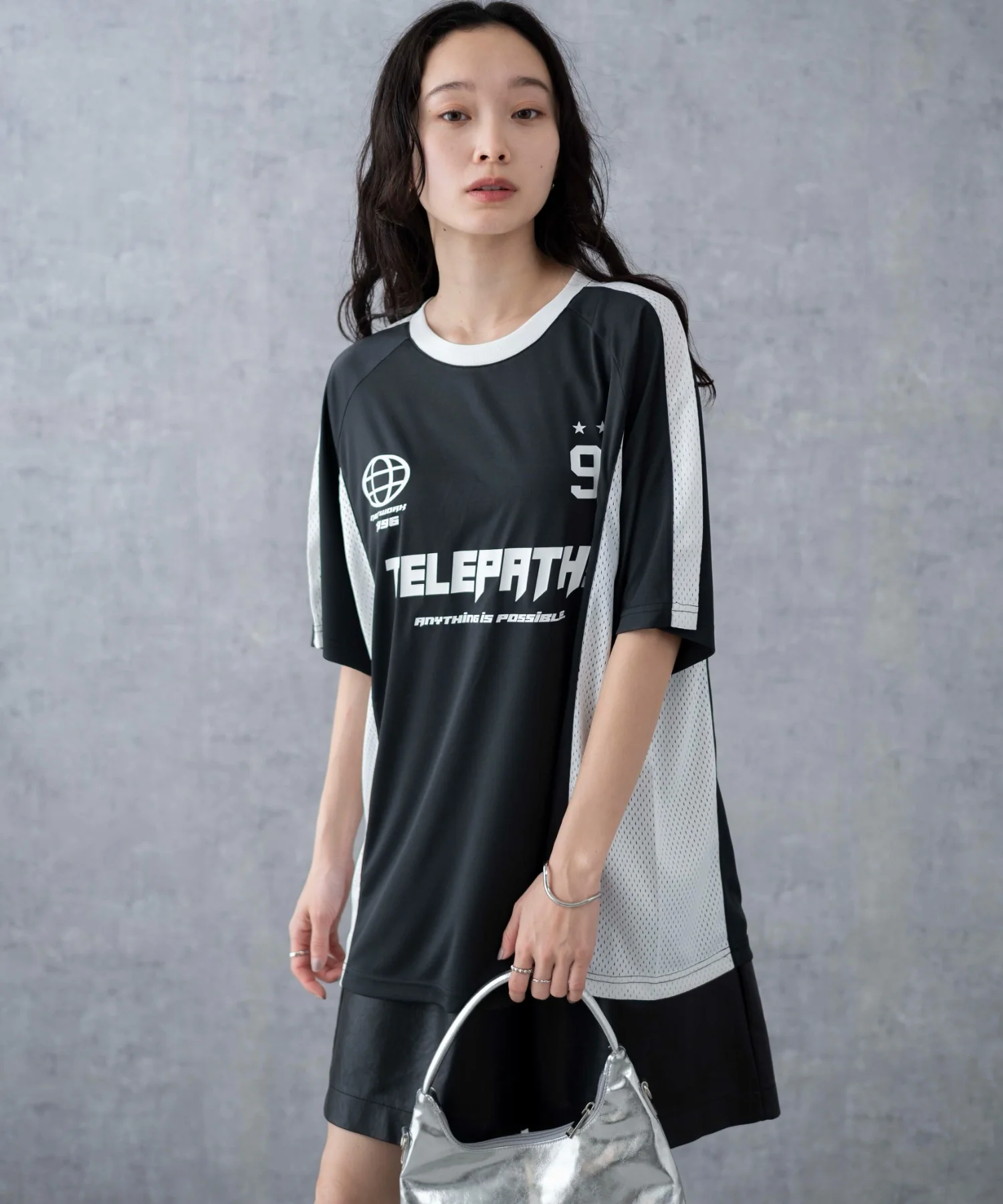 サッカーメッシュ切り替えビッグT - Image 16