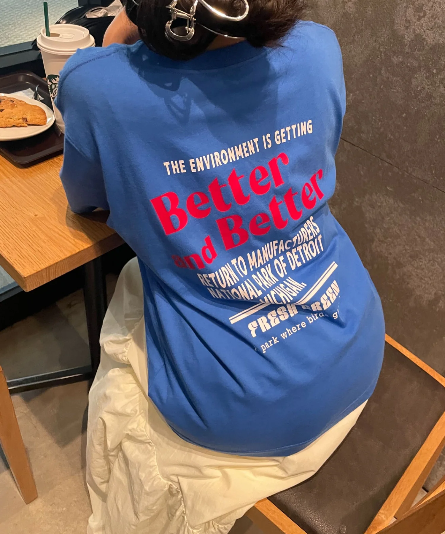 ヴィンテージライクグラフィックTシャツ - Image 18