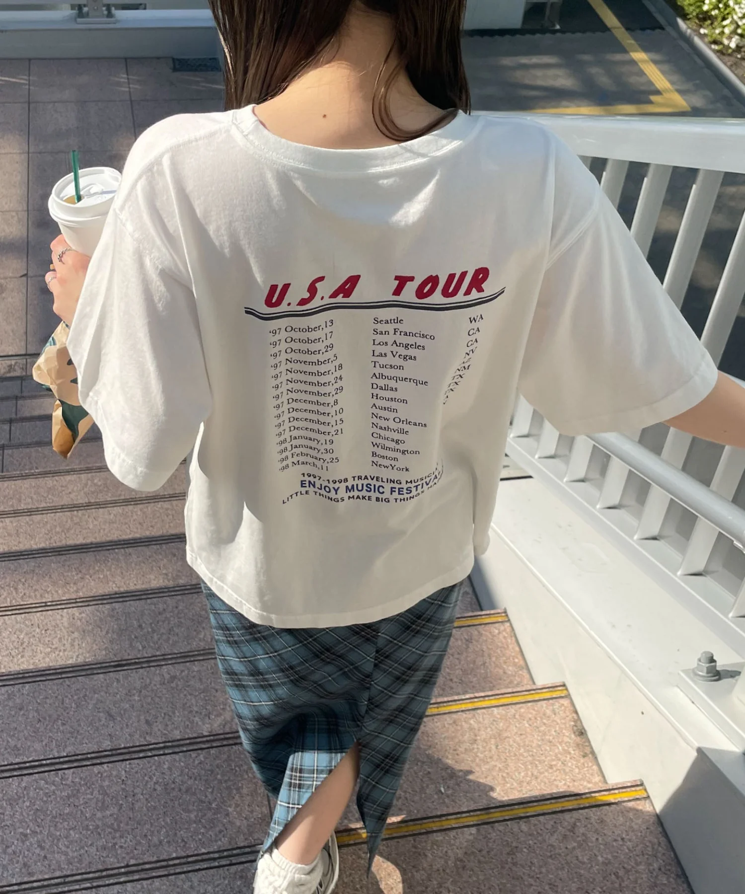 ヴィンテージライクグラフィックTシャツ - Image 24