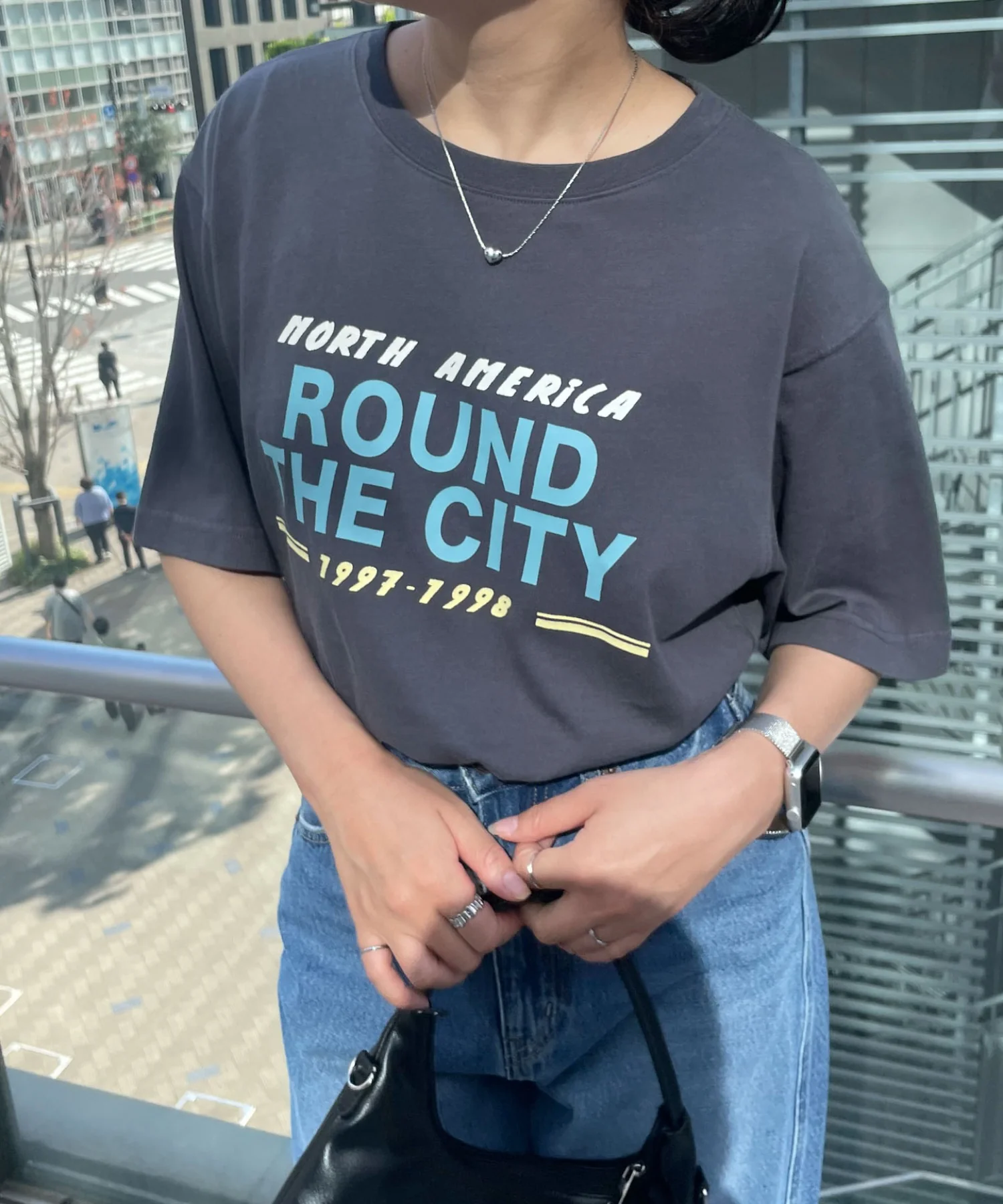 ヴィンテージライクグラフィックTシャツ - Image 26