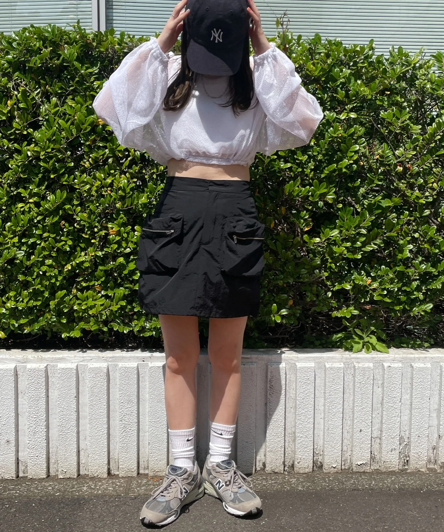 メッシュサイドドロストトップス - Image 3