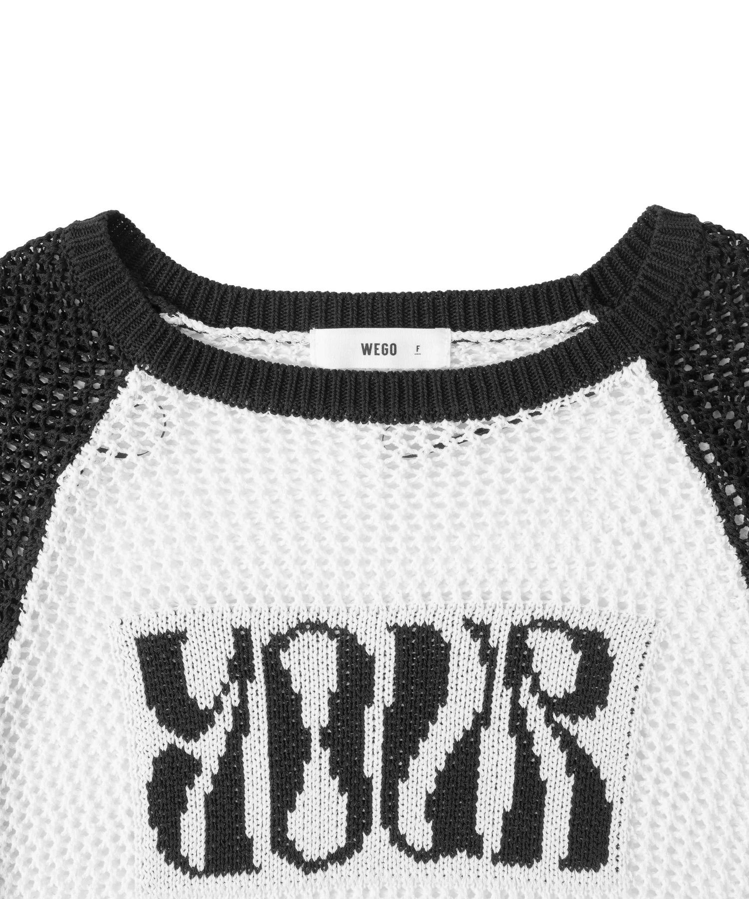 ラグランショートメッシュニット - Image 33