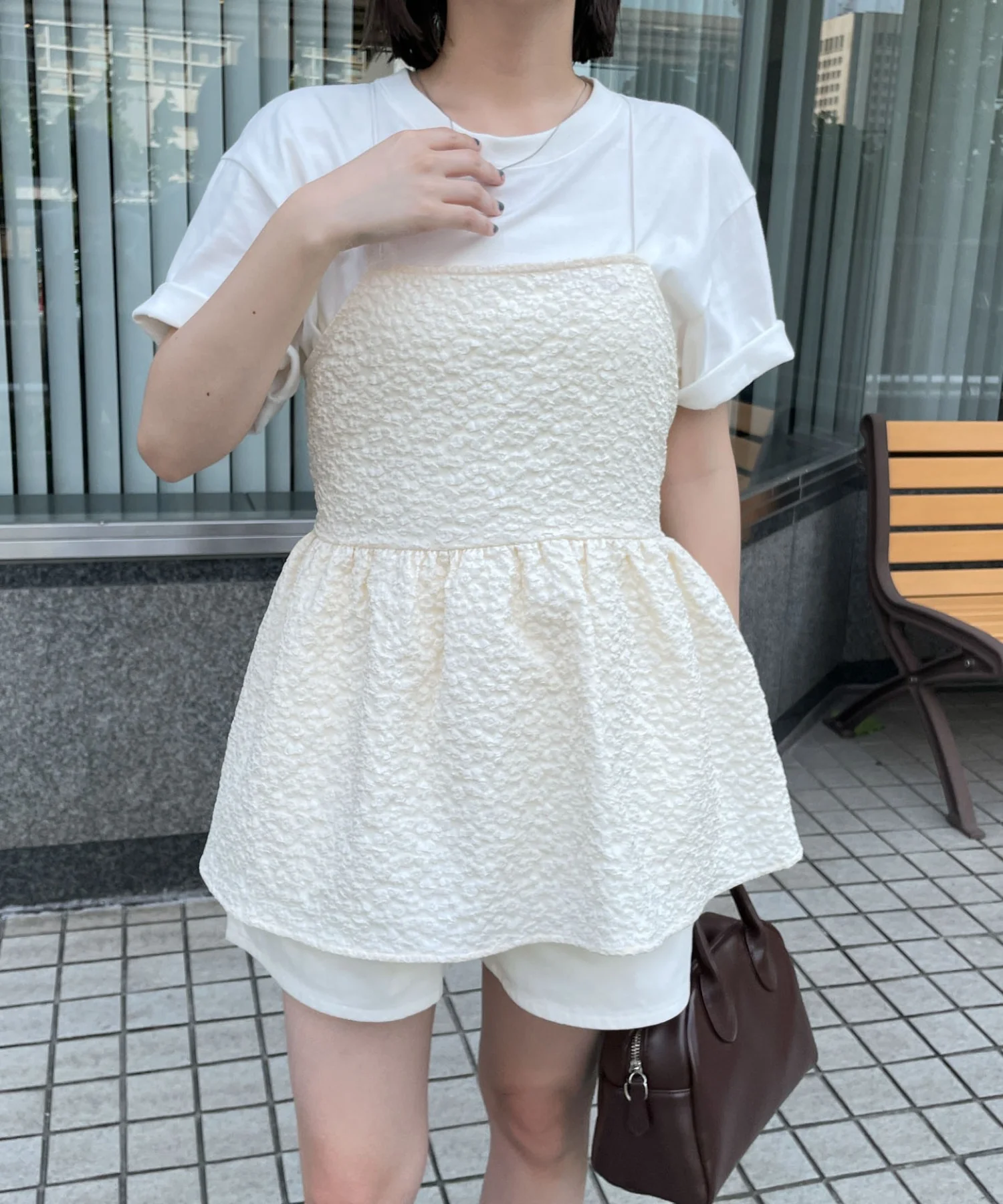 バックデザインキャミチュニック - Image 5