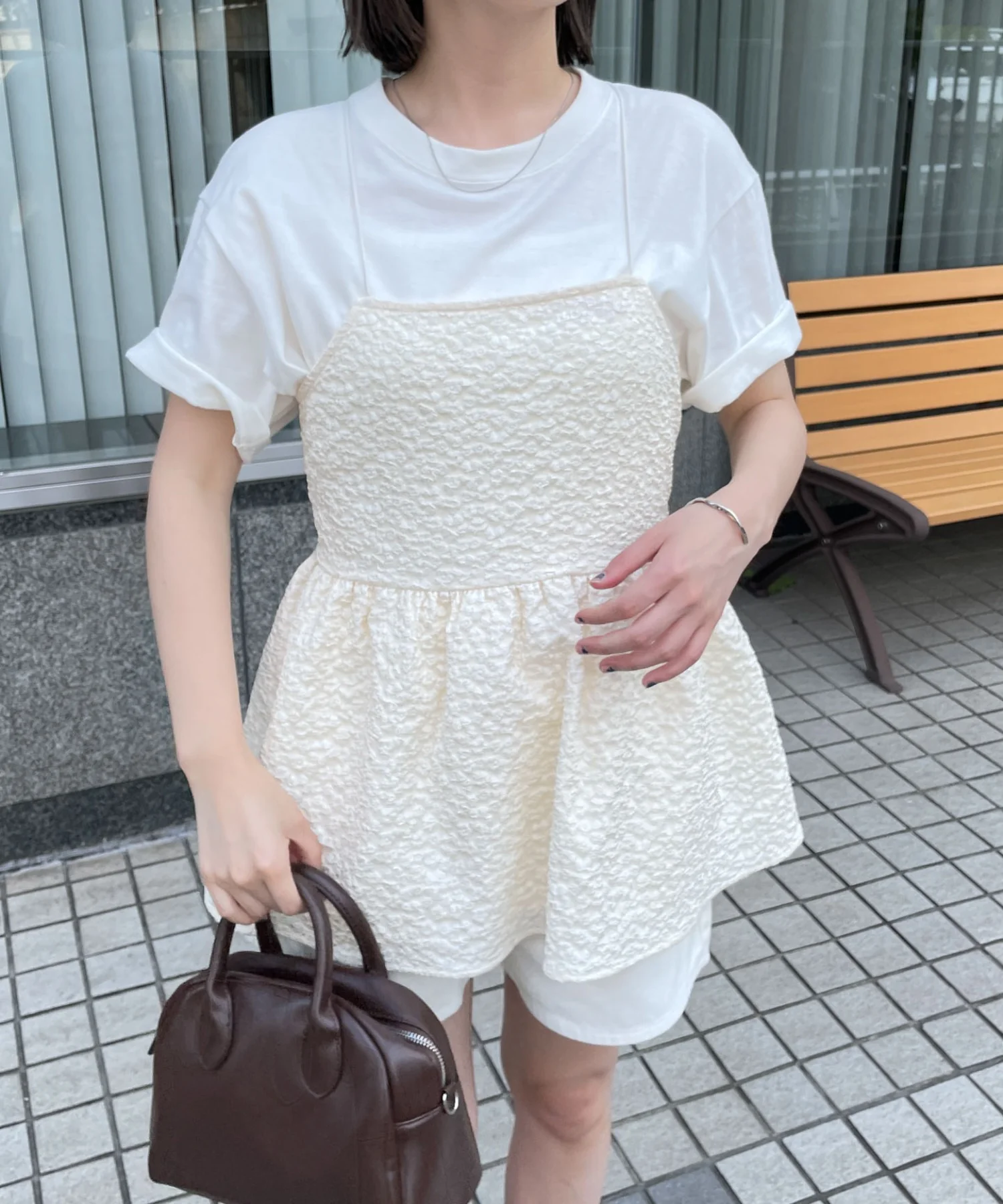 バックデザインキャミチュニック - Image 6