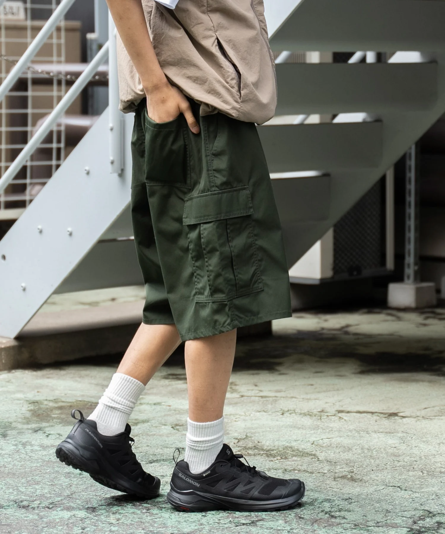 ワイドカーゴショーツ - Image 12