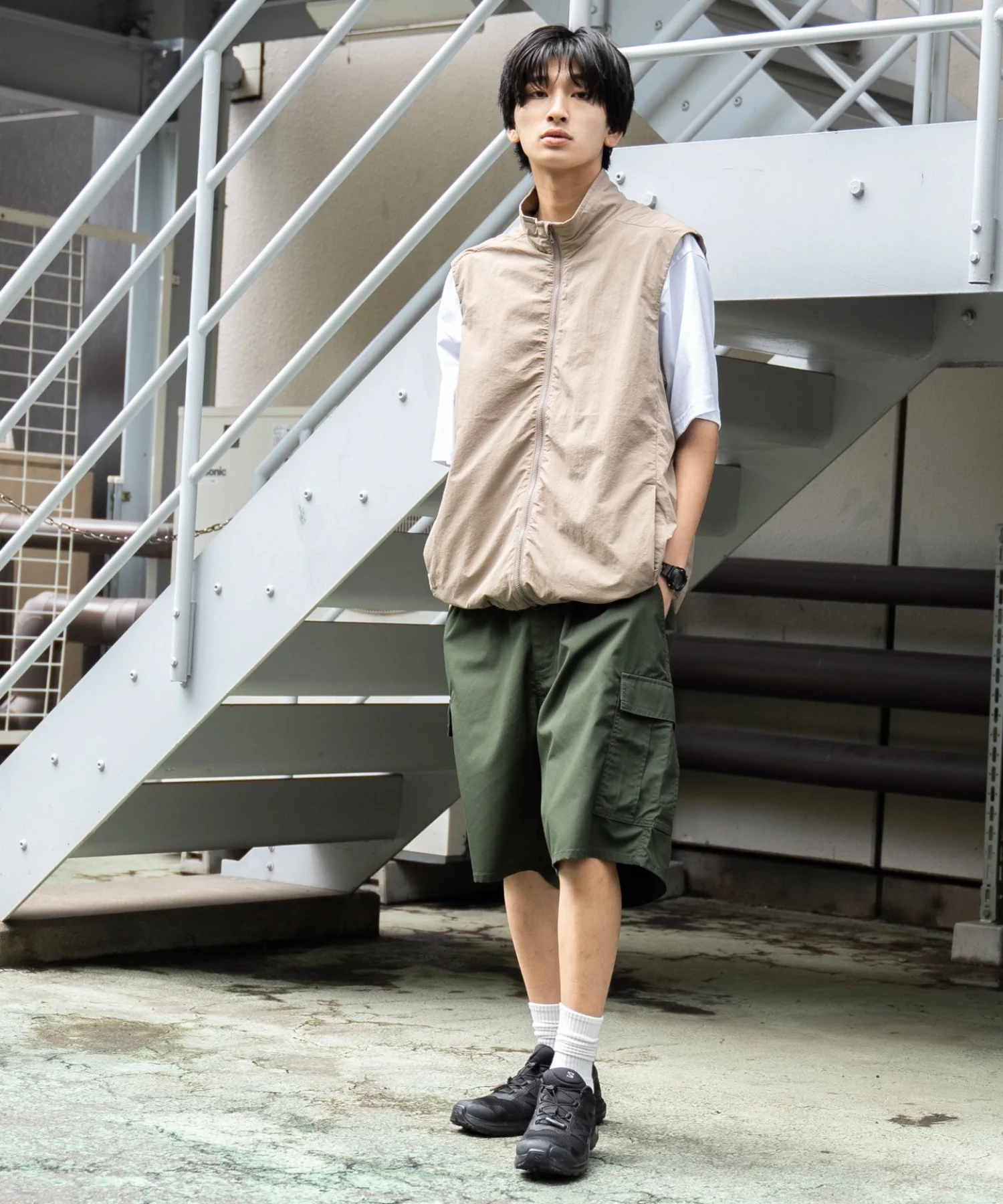 ワイドカーゴショーツ - Image 3