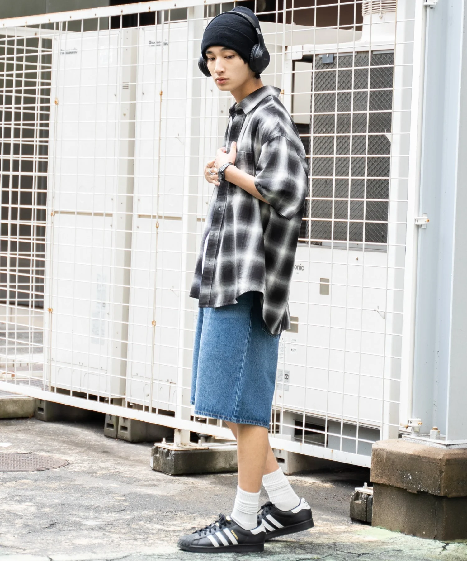 デニムバギーショーツ - Image 4