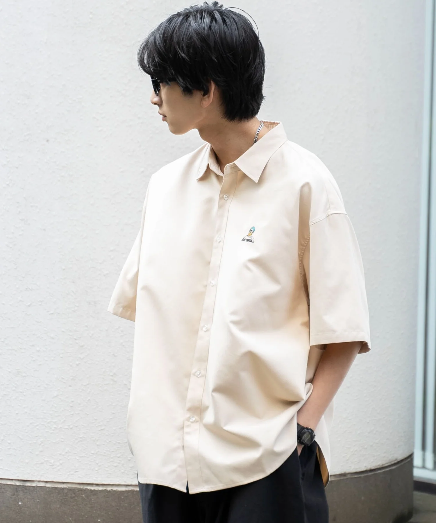 イージーケアオックスフォードワンポイントシャツ(S) - Image 16