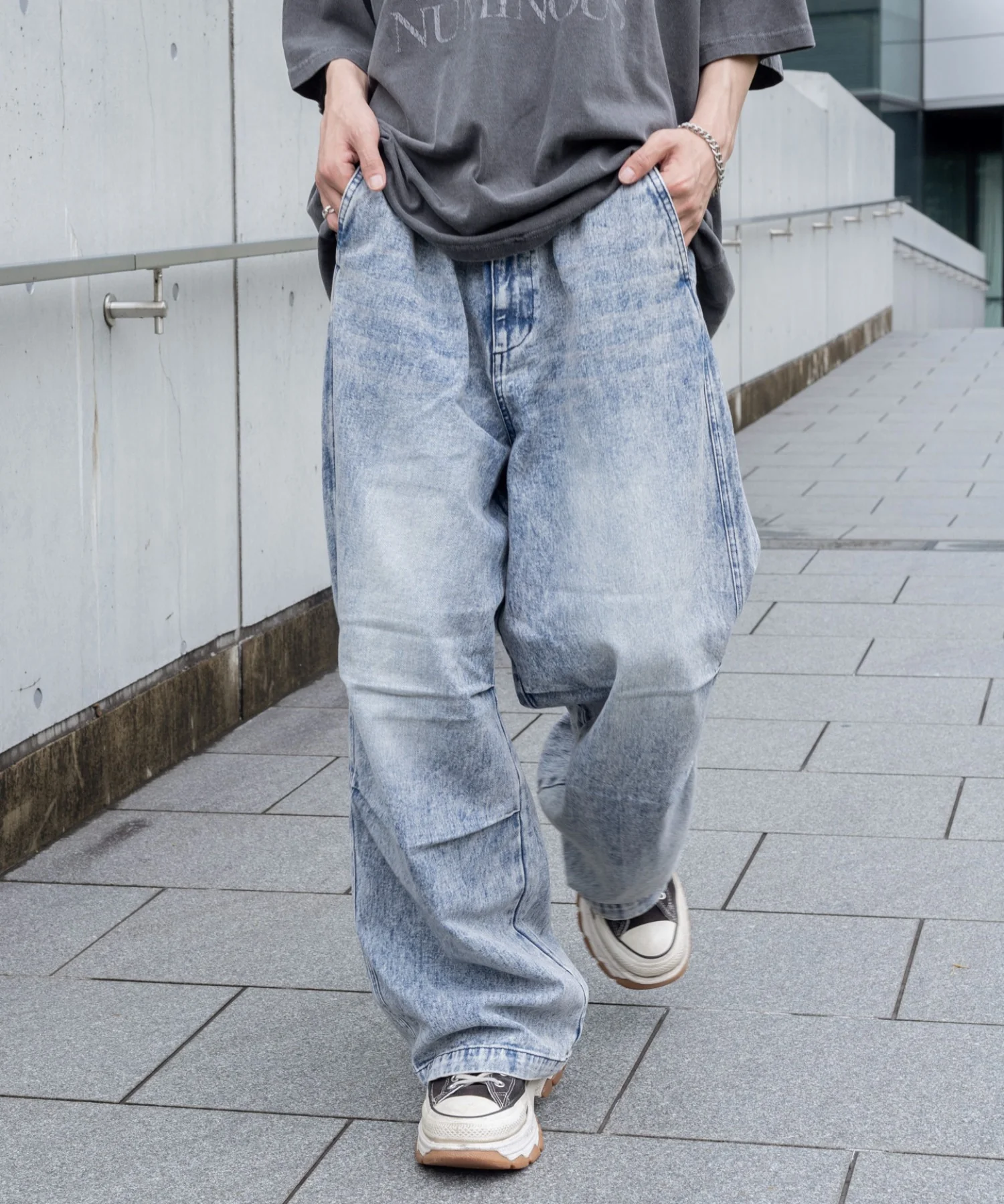 デニムパラシュートパンツ - Image 10