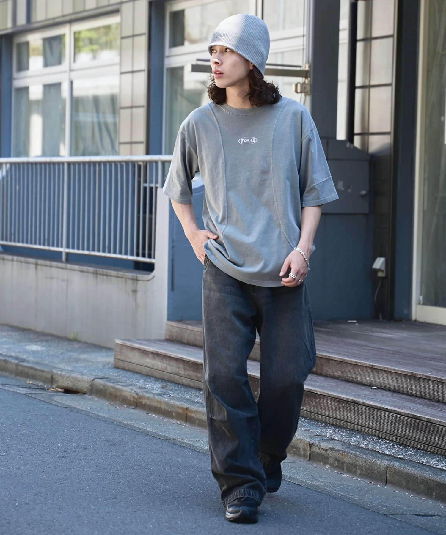 デニムパラシュートパンツ - Image 5