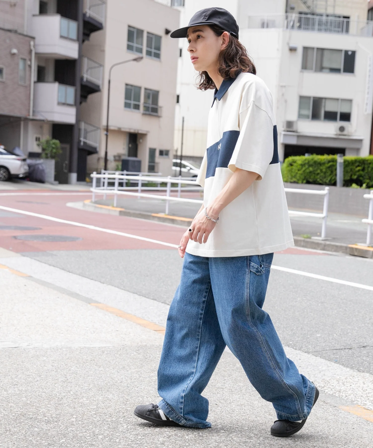 ワンポイントカラーブロックプルオーバー - Image 14