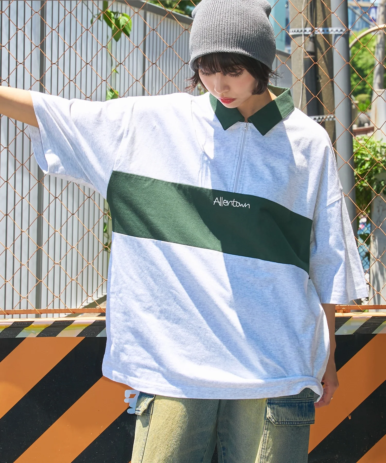 ワンポイントカラーブロックプルオーバー - Image 24