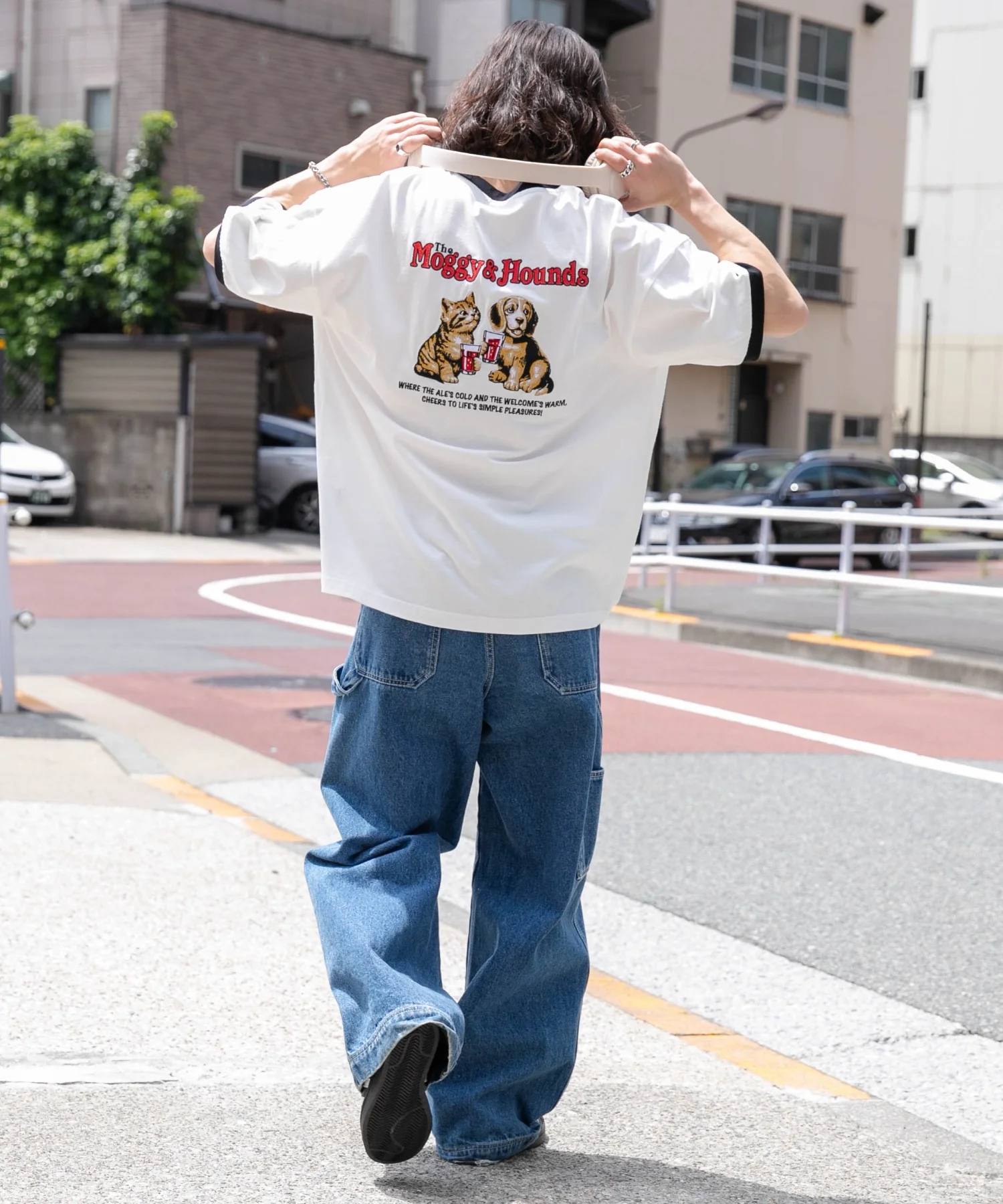 モチーフ刺繍リンガーT - Image 14